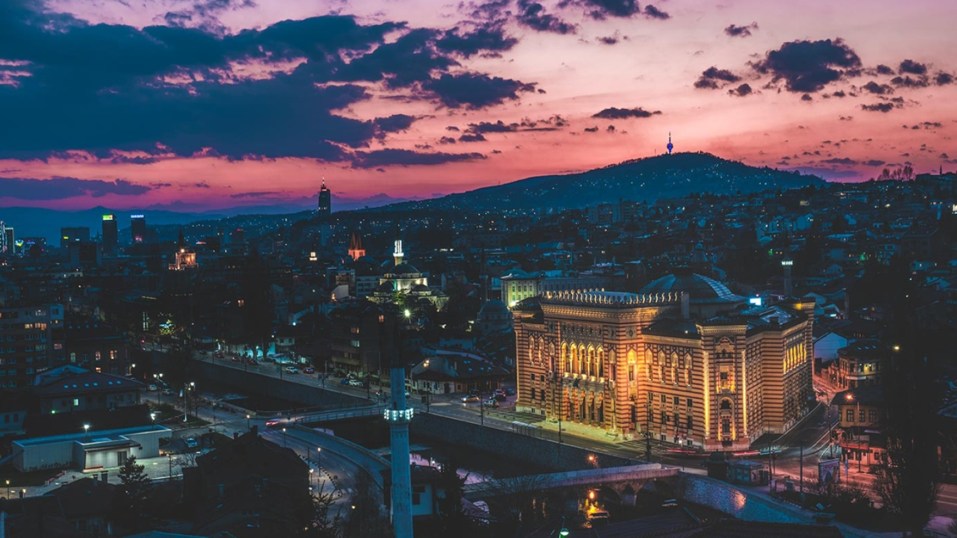 Sarajevo, Villa Sky, Best view, Nomad planet, 1920x1080 Full HD Desktop