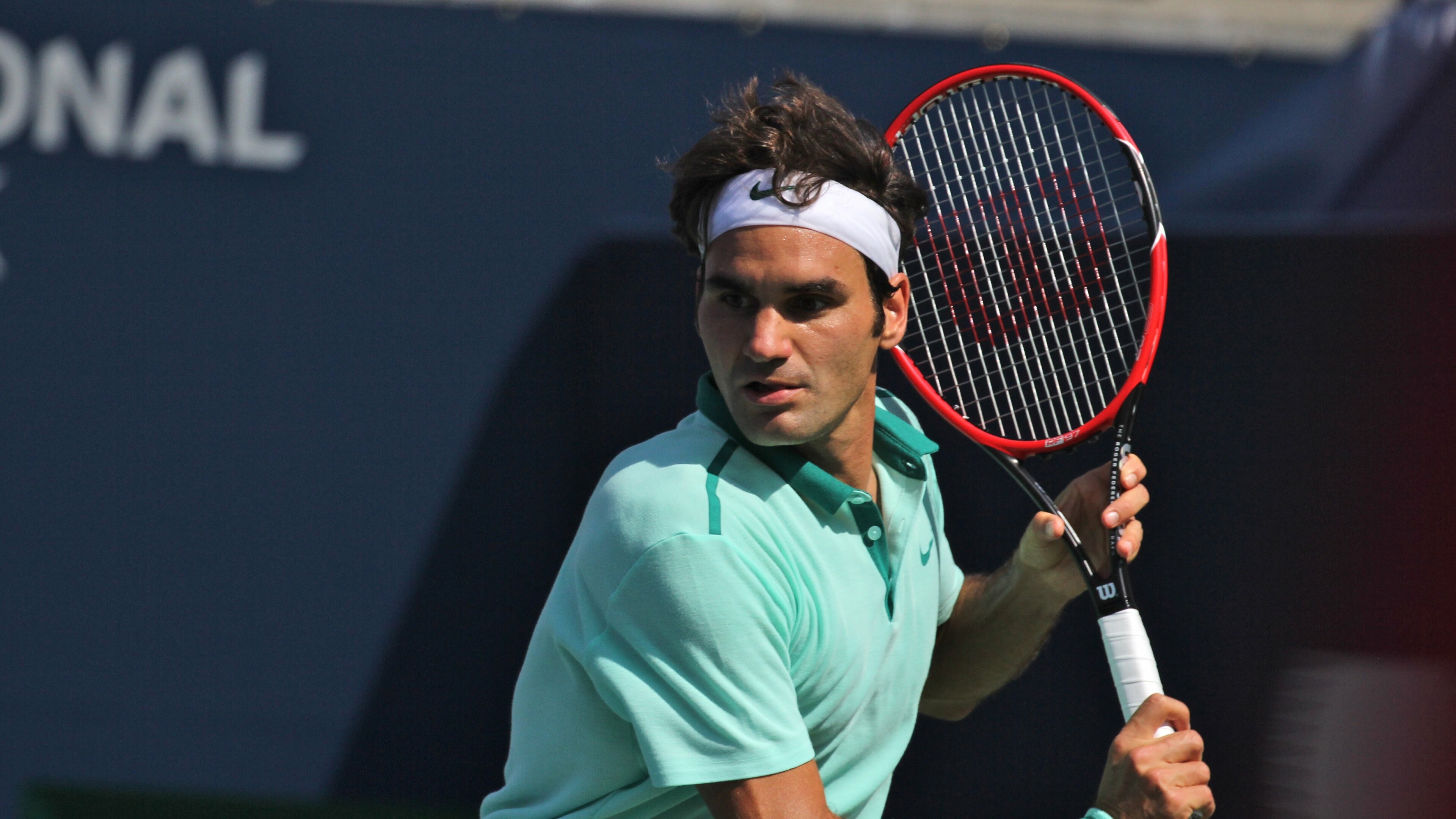 Roger Federer: Holds a record of 237 consecutive weeks as world No. 1 by the ATP. 3840x2160 4K Wallpaper.
