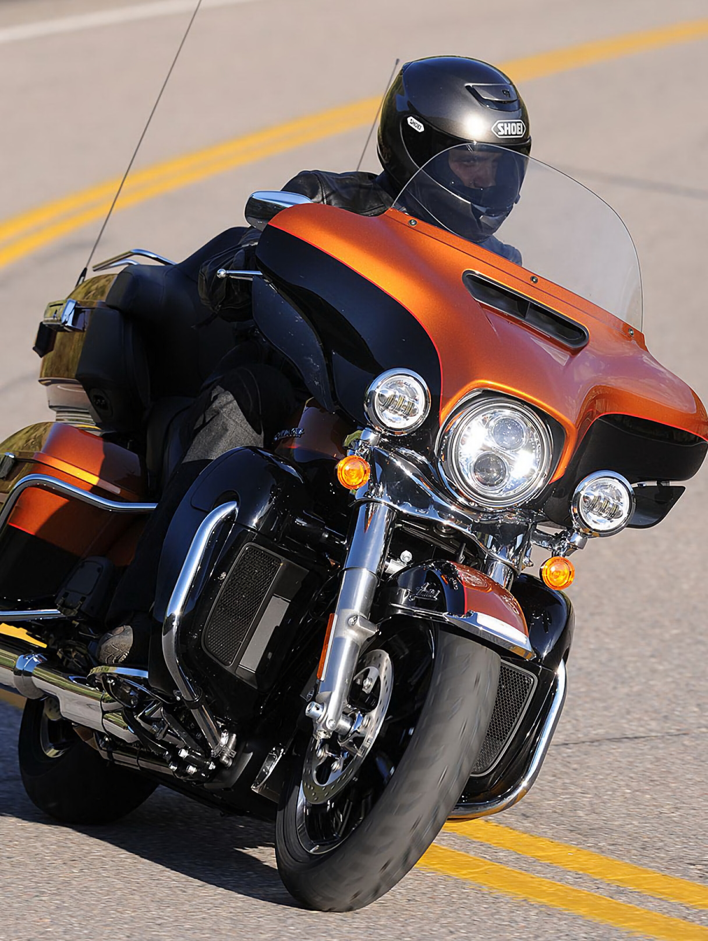 Harley-Davidson Ultra Limited, Legendary touring bike, Unleash the adventure, Timeless style, 2440x3240 HD Phone