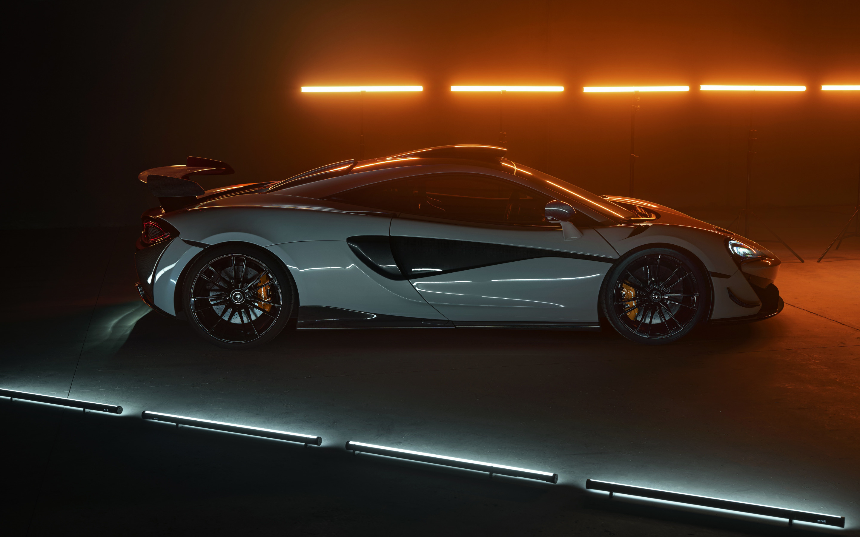 McLaren 620R, Novitec tuning, Gray color, 2880x1800 HD Desktop