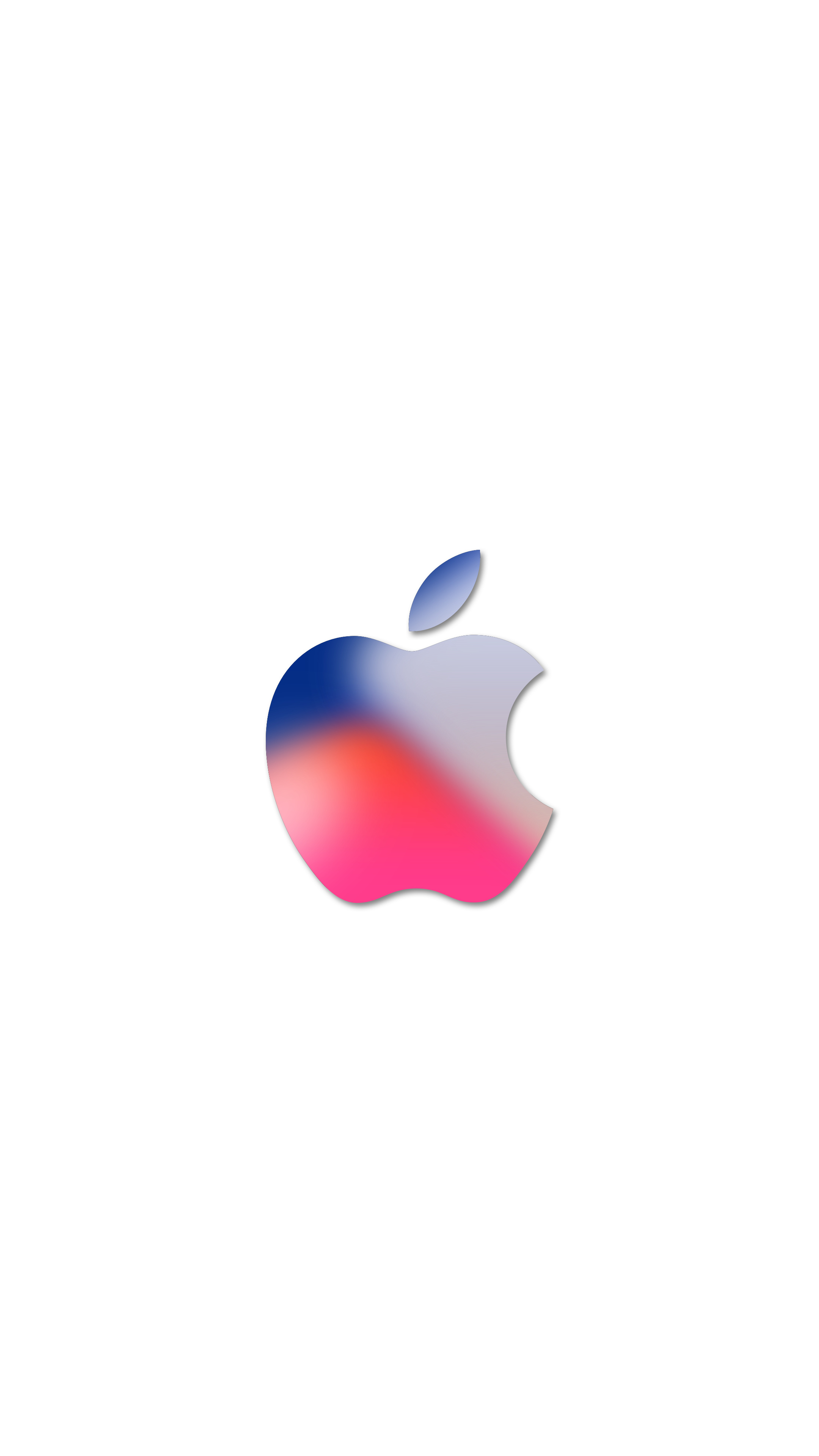 White apple logo, Clean aesthetics, Minimalistic elegance, Sleek design, 2160x3840 4K Phone