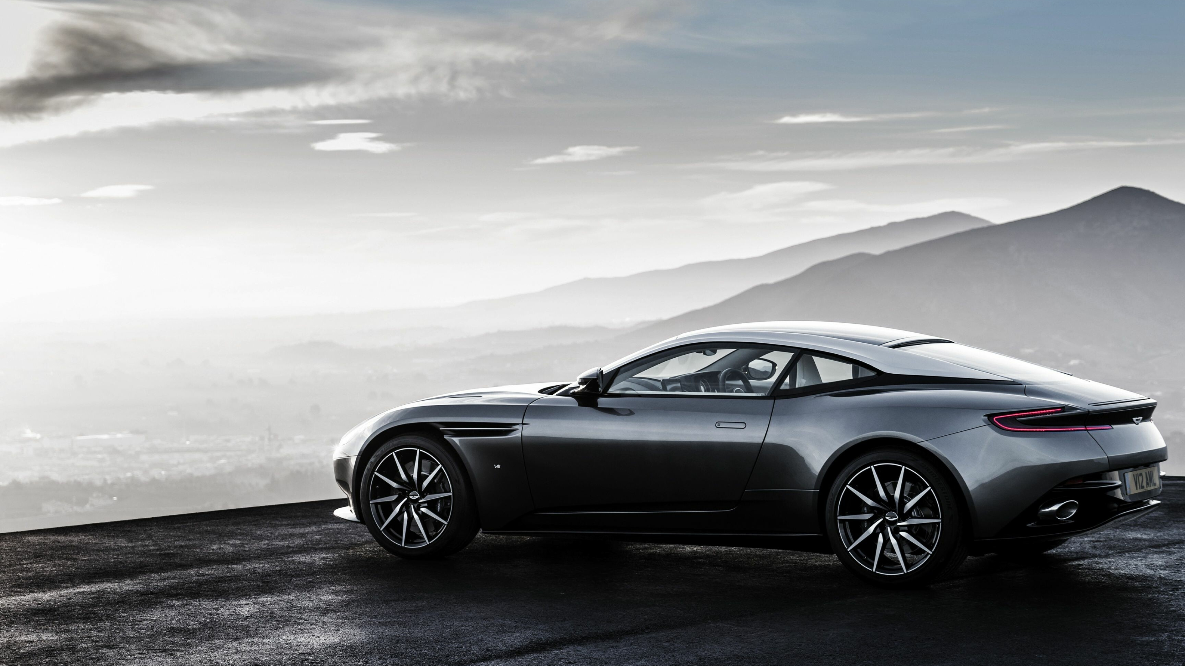 Aston Martin: The iconic luxury British sports car manufacturer. 3840x2160 4K Background.