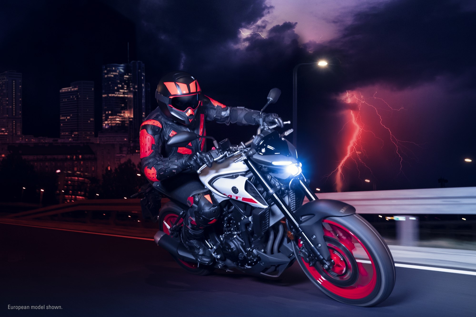 Yamaha MT-03, Dynamic ride, Enhanced maneuverability, Cutting-edge technology, 2000x1340 HD Desktop