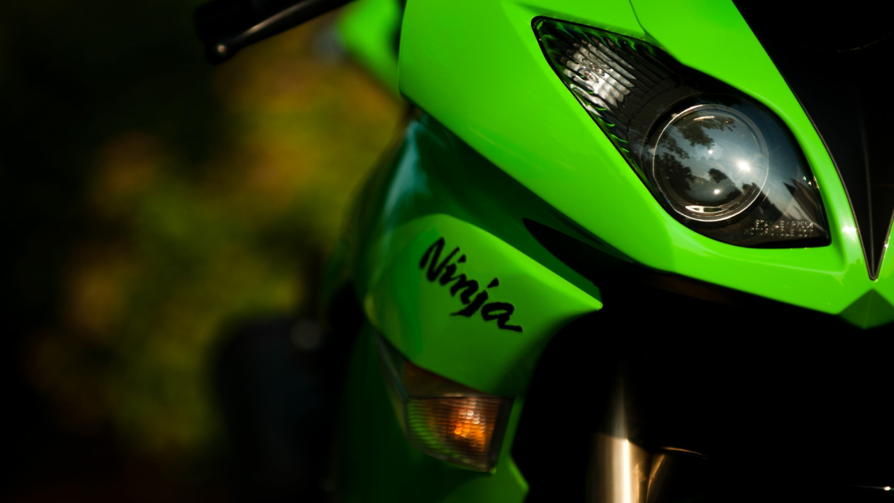 Kawasaki: Ninja series, The first complete motorcycle was produced under the name of Meihatsu. 3560x2000 HD Background.