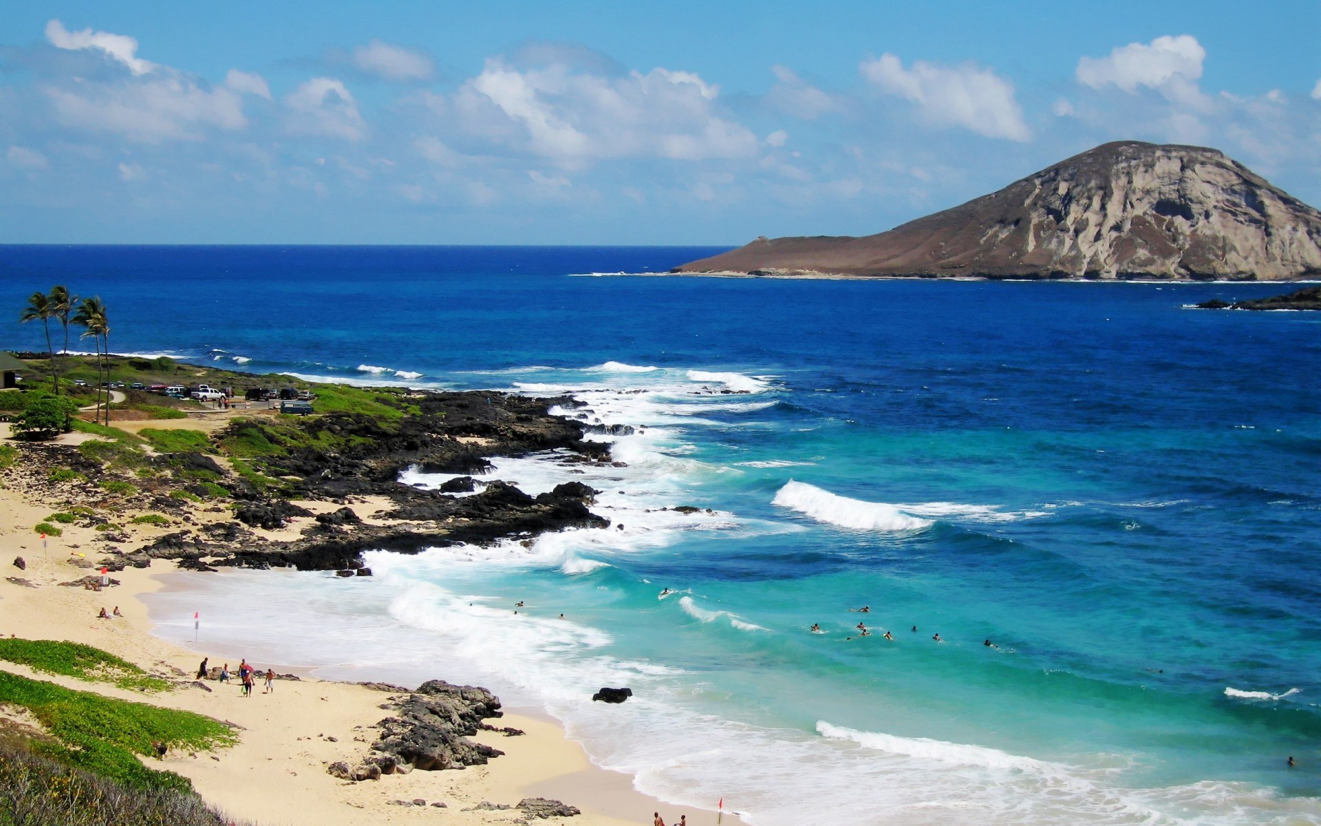 Hawaiian beaches, Paradise in Hawaii, Stunning beach landscapes, Exotic natural beauty, 1920x1200 HD Desktop