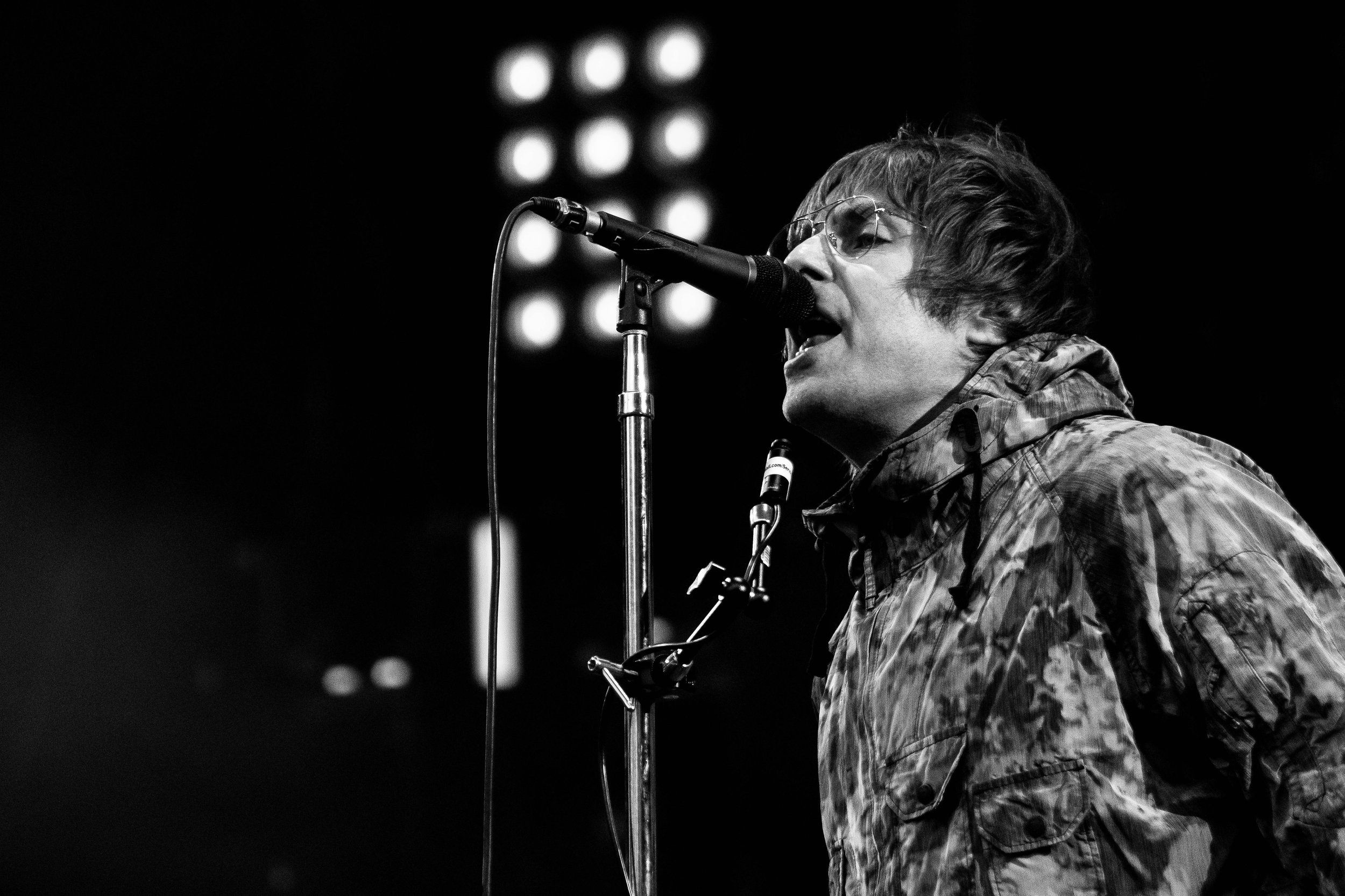 Liam Gallagher, Music icon, Rock and roll, Iconic performer, 2500x1670 HD Desktop