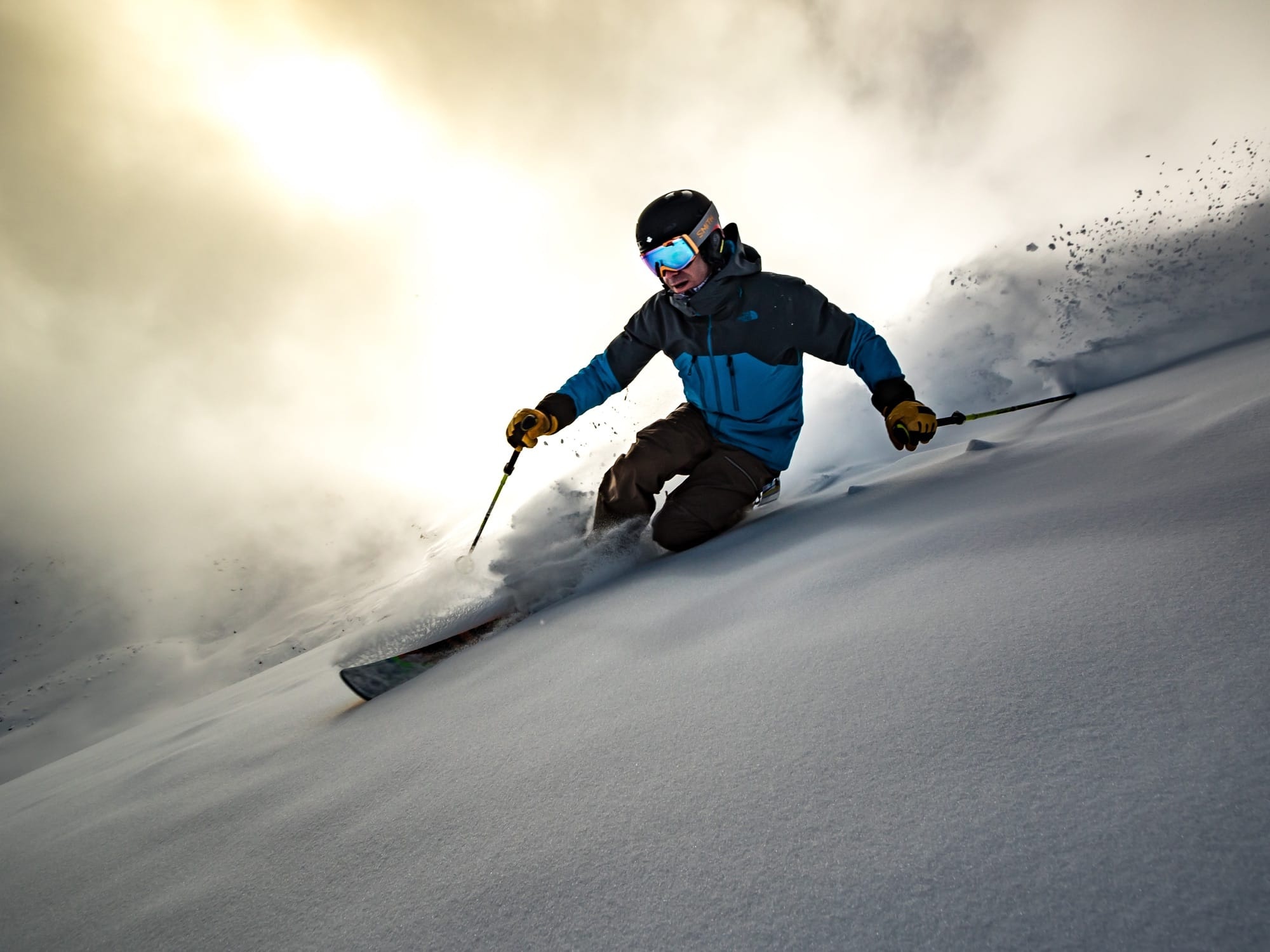 Skiing: Telemark lessons, Kronplatz, San Vigilio Dolomites, Extreme sports. 2000x1500 HD Wallpaper.