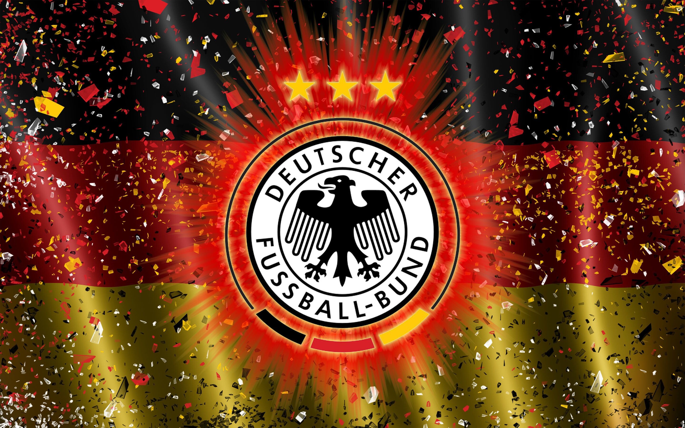 Germany National Football Team: Men's international soccer team from the Central European Federal Republic, The Bundesliga, FIFA. 2880x1800 HD Background.