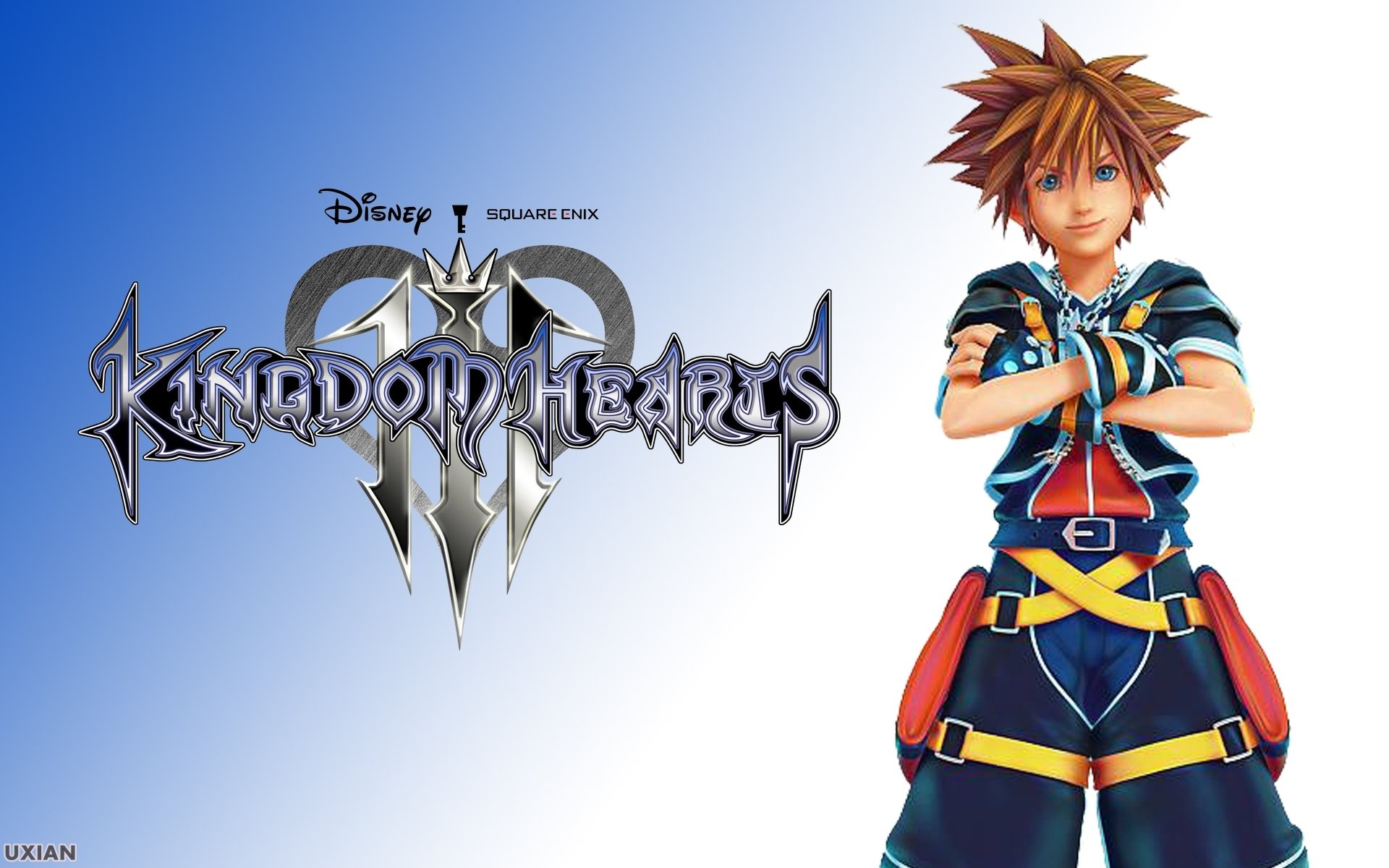 Sora figurine, Kingdom Hearts 3, Final Fantasy crossover, Collectible item, 1920x1200 HD Desktop