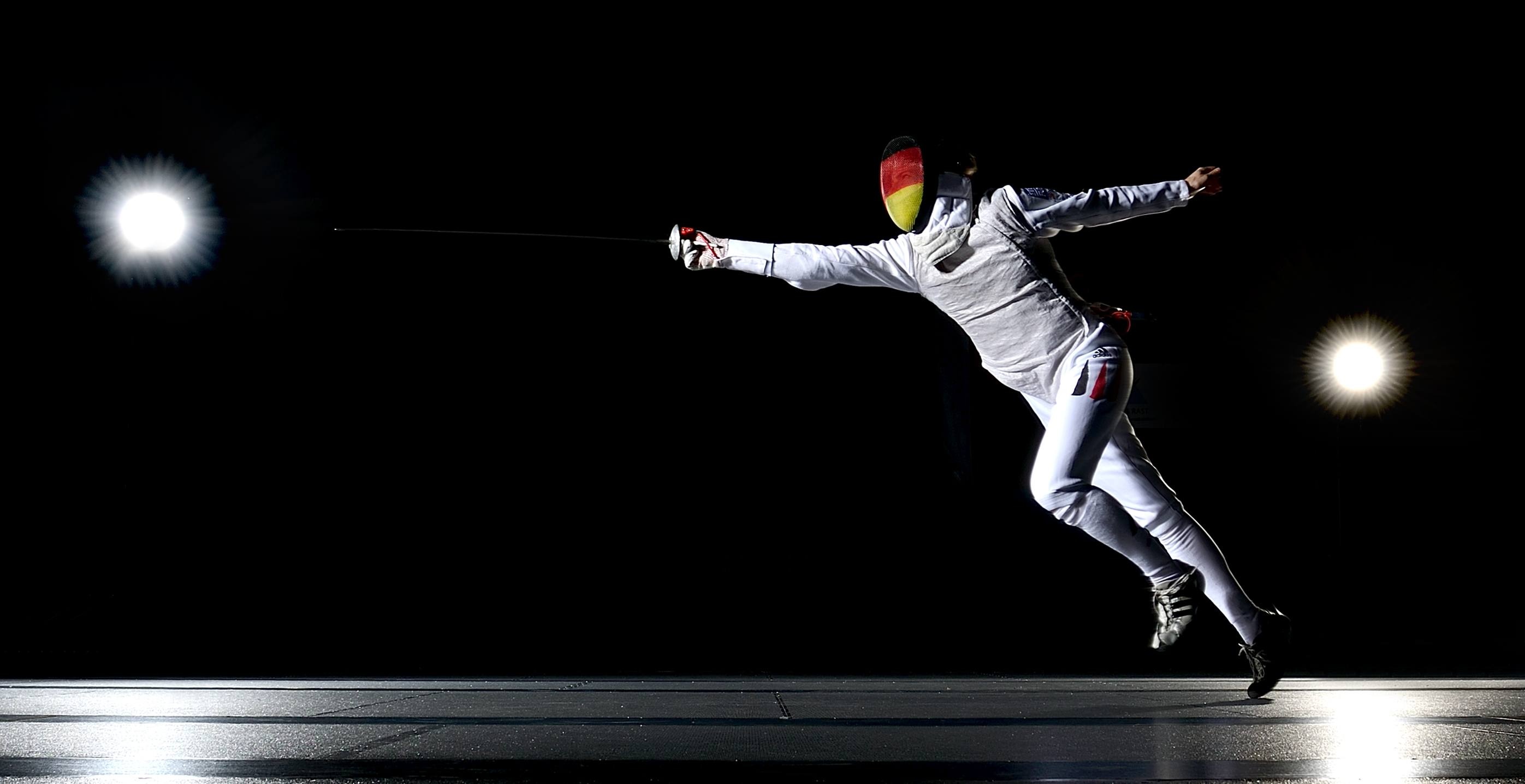Fencing: Peter Joppich, A German foil fencer, A five-time World Champion. 2800x1440 HD Wallpaper.