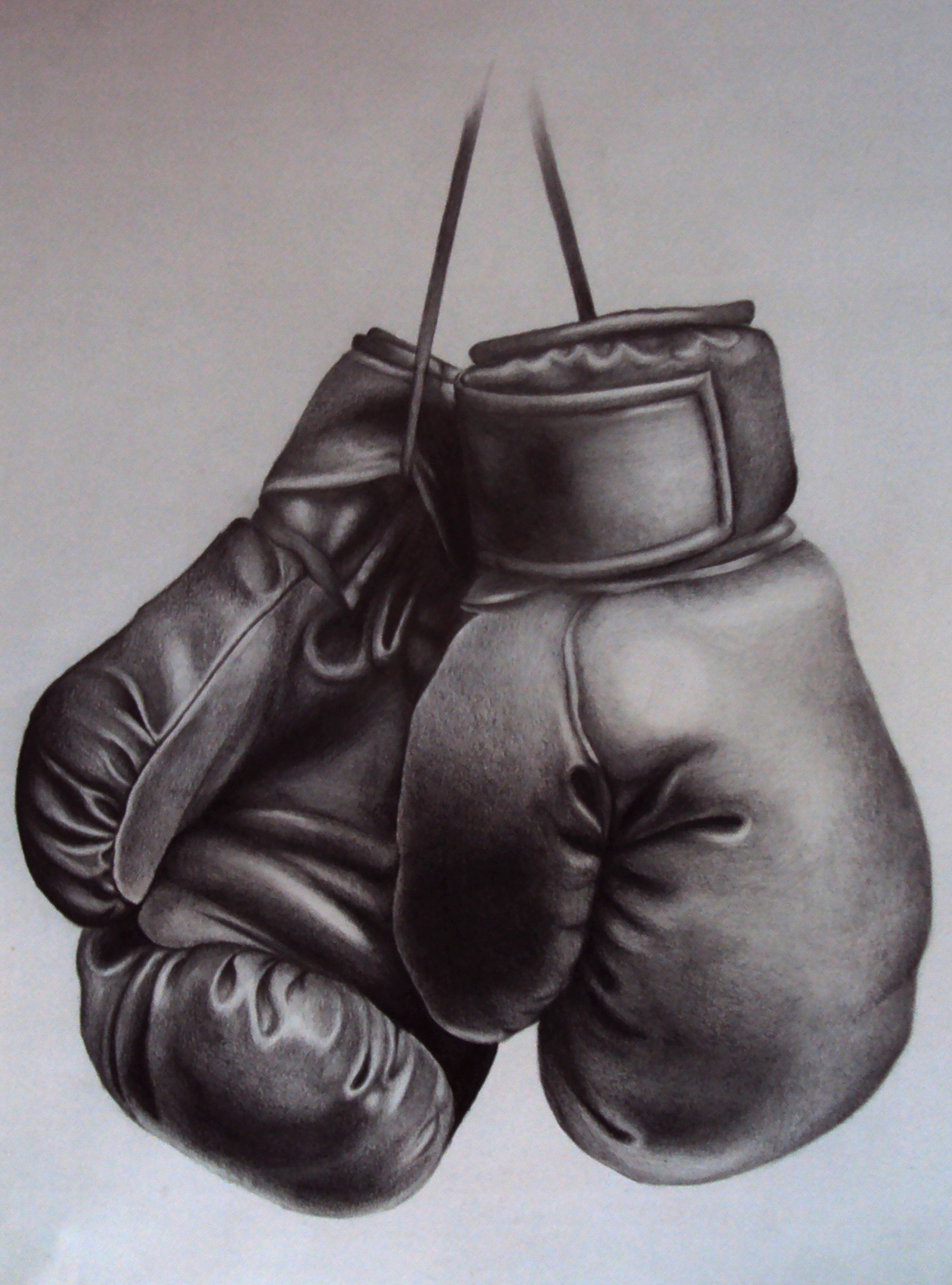 Boxing gloves paintings, Artistic illustrations, Sports themes, Fighting spirit, 1600x2160 HD Phone