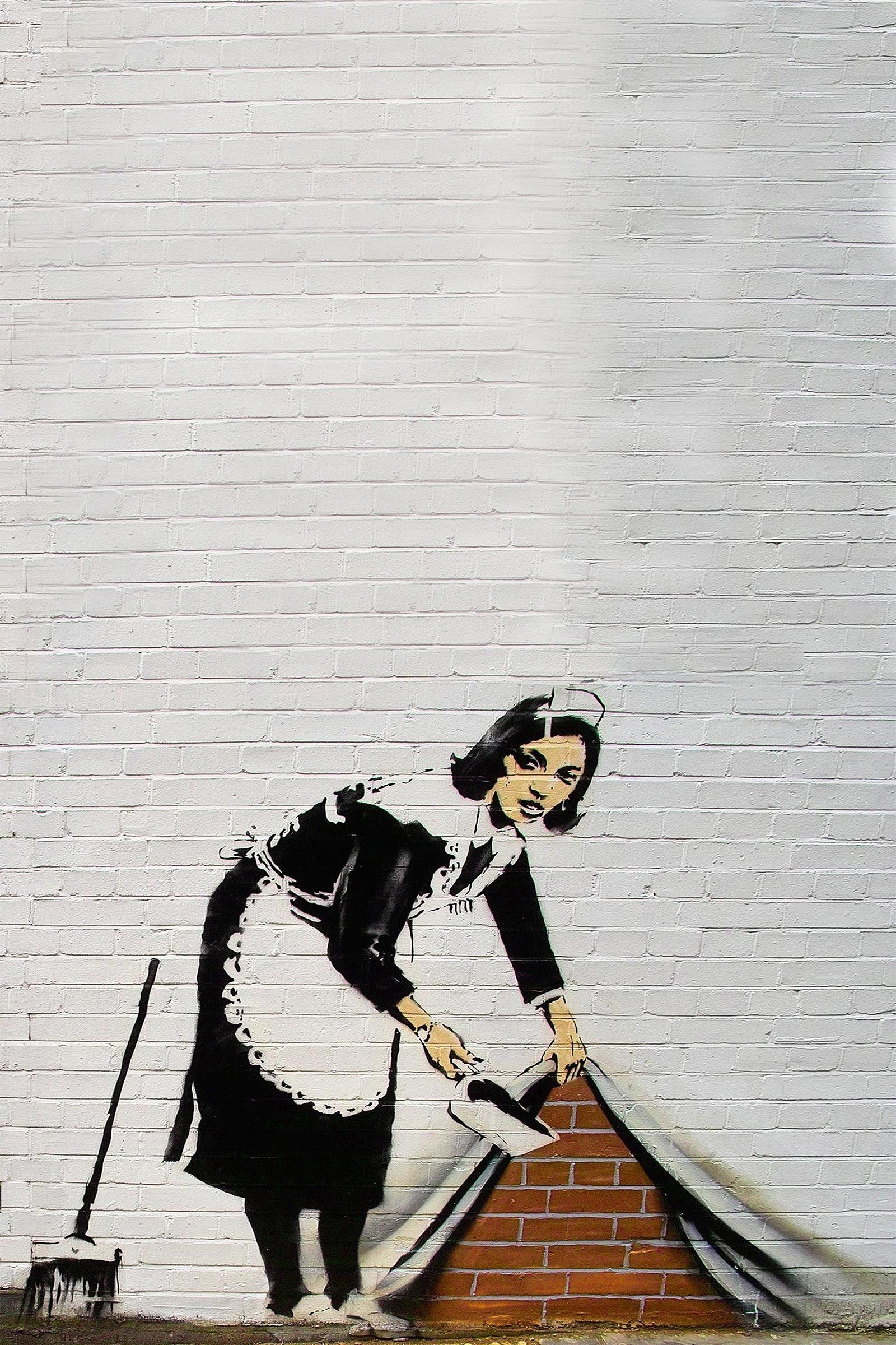 Banksy: The most controversial street artist in the world, Mural, Artwork. 1600x2400 HD Wallpaper.