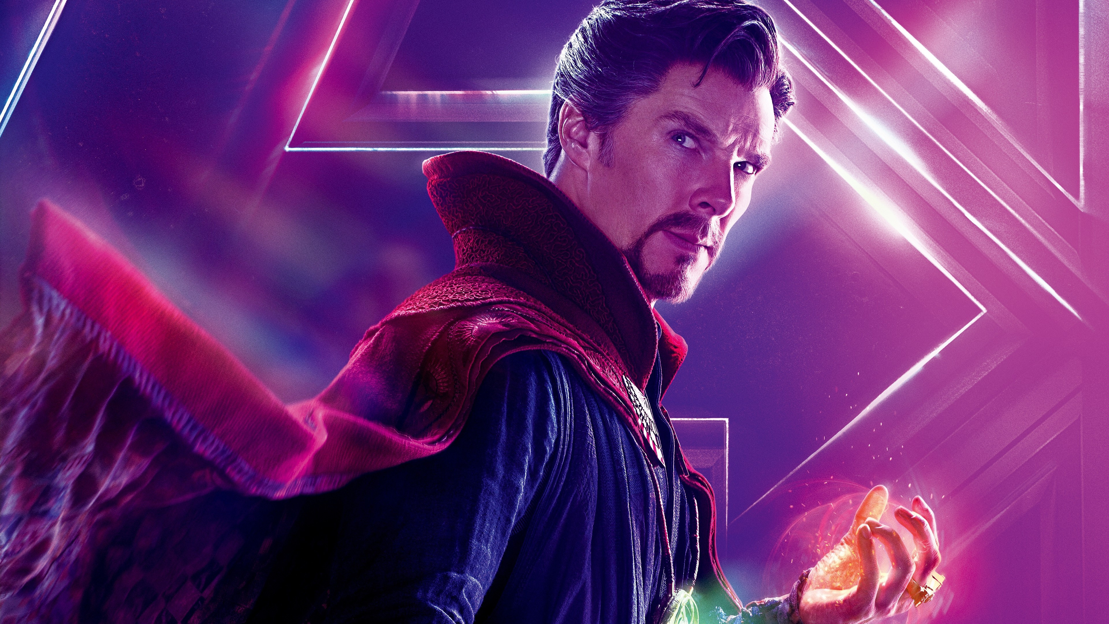Doctor Strange, Infinity War wallpapers, Marvel superhero, Epic showdown, 3840x2160 4K Desktop