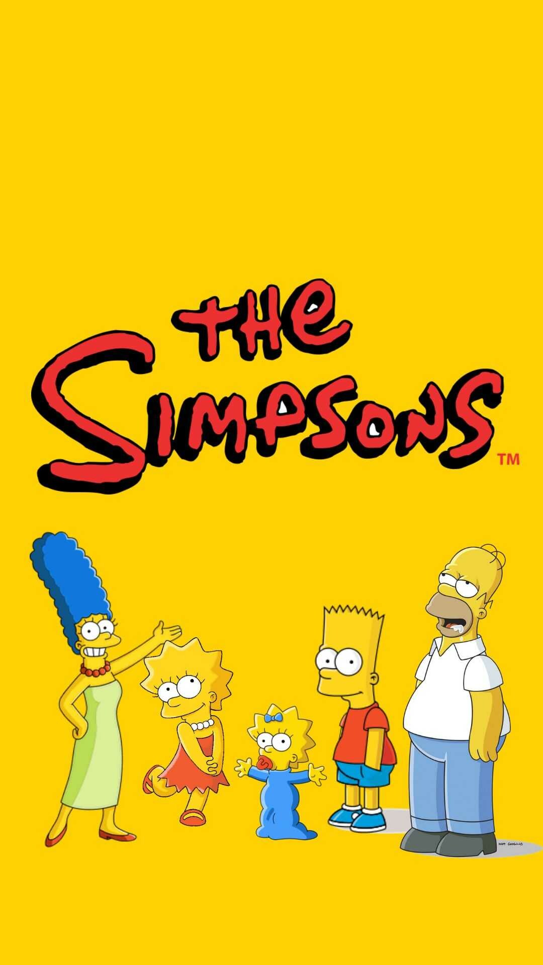 The Simpsons: The cartoon made its debut as 60-second animated bumpers for The Tracey Ullman Show. 1080x1920 Full HD Wallpaper.