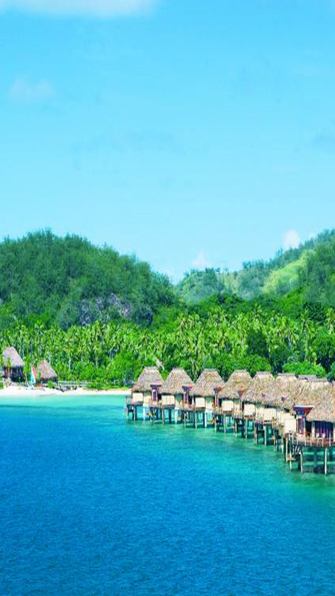 Fiji: The country has 1,129 kilometers (701 miles) of coastline. 1080x1920 Full HD Wallpaper.