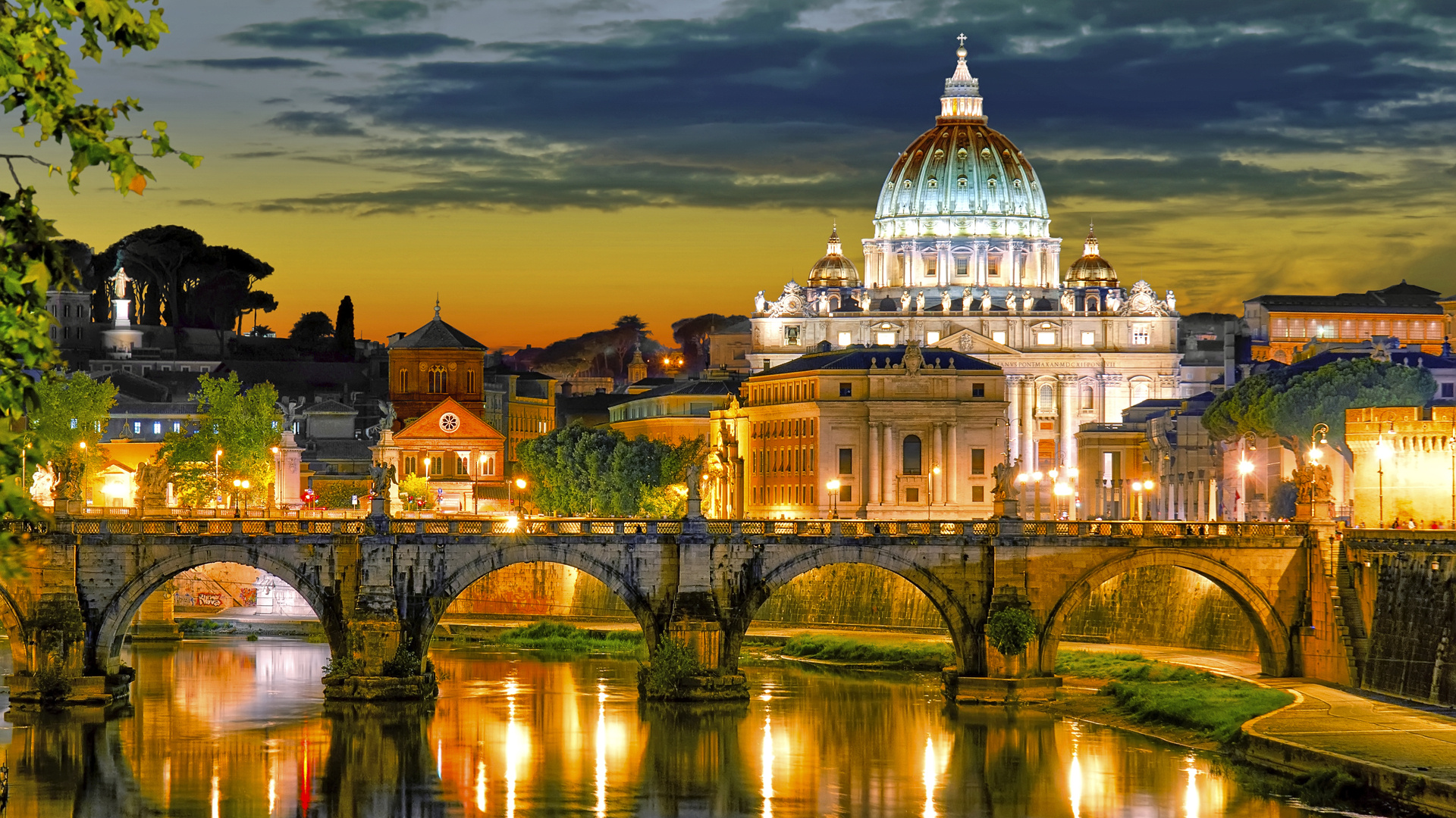 Vatican City, Italy, Travel Destination, Mediterranean, 1920x1080 Full HD Desktop