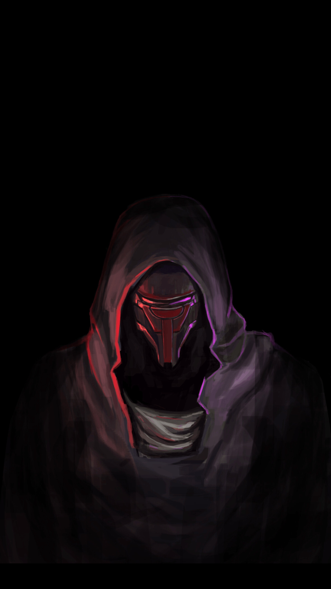 Darth Revan: Established his own empire with the Star Forge, Star Wars. 1130x2010 HD Background.