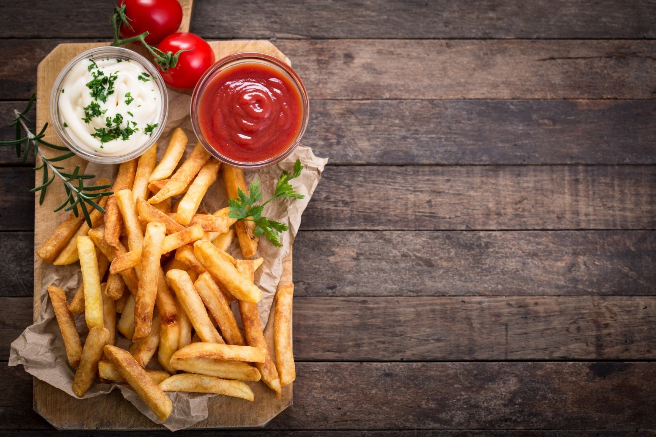 French Fries: One of the most popular side dishes in the world. 2160x1440 HD Background.