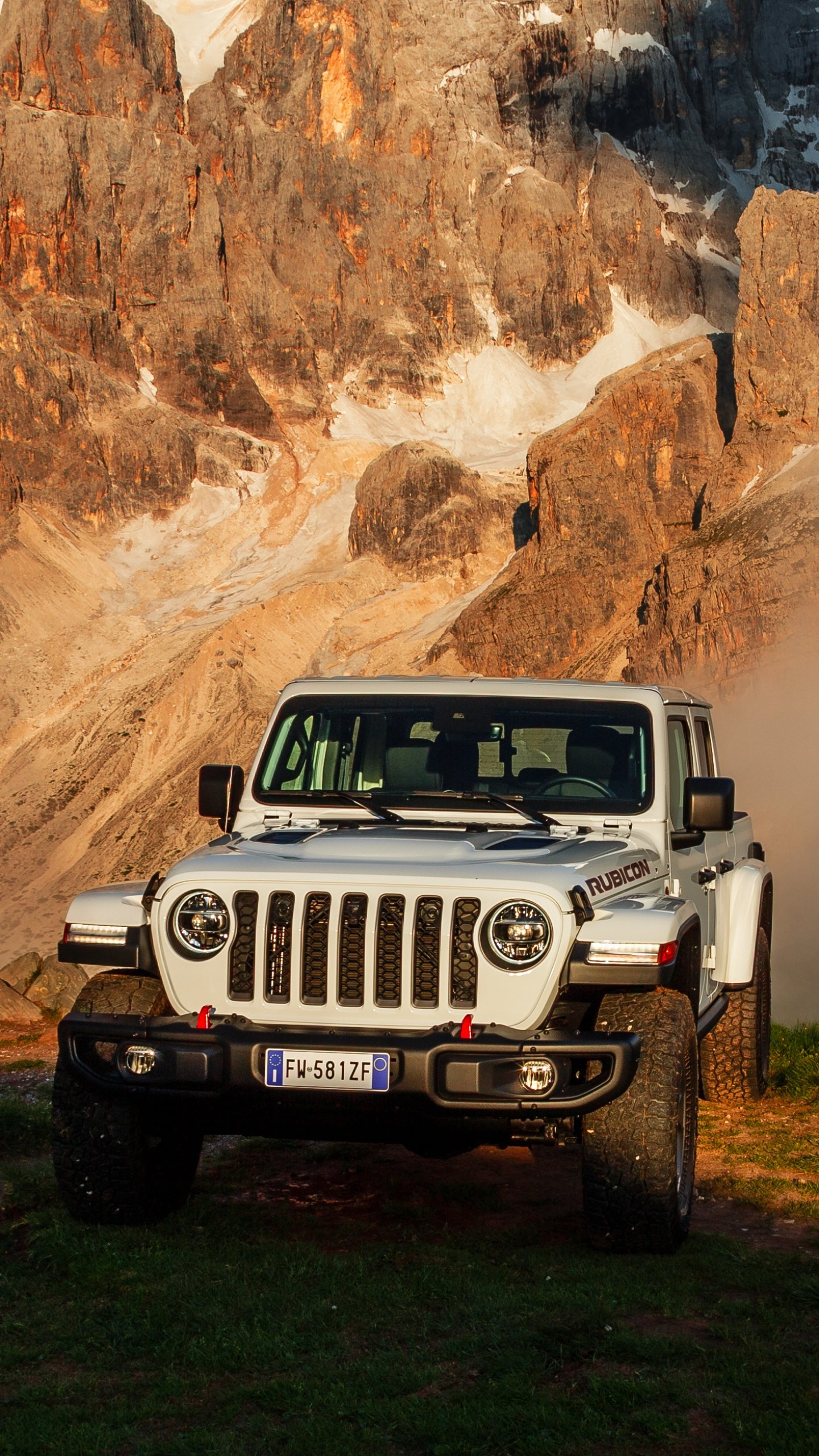 Jeep Gladiator, Auto, Rugged vehicle, Off-road capabilities, 1440x2560 HD Phone