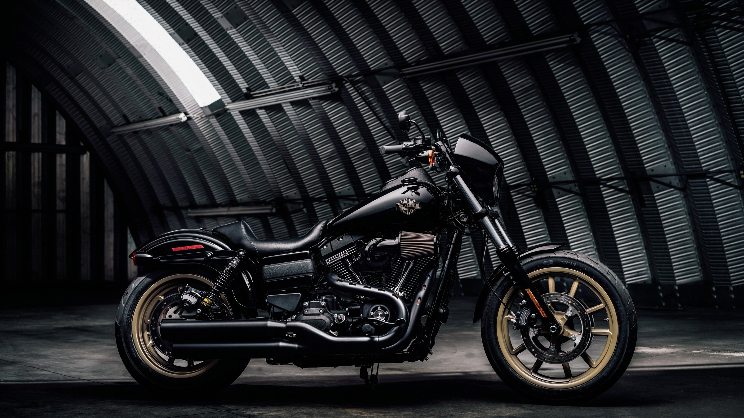 Harley-Davidson Low Rider, Dyna Low Rider S, Bielefeld, 2400x1350 HD Desktop