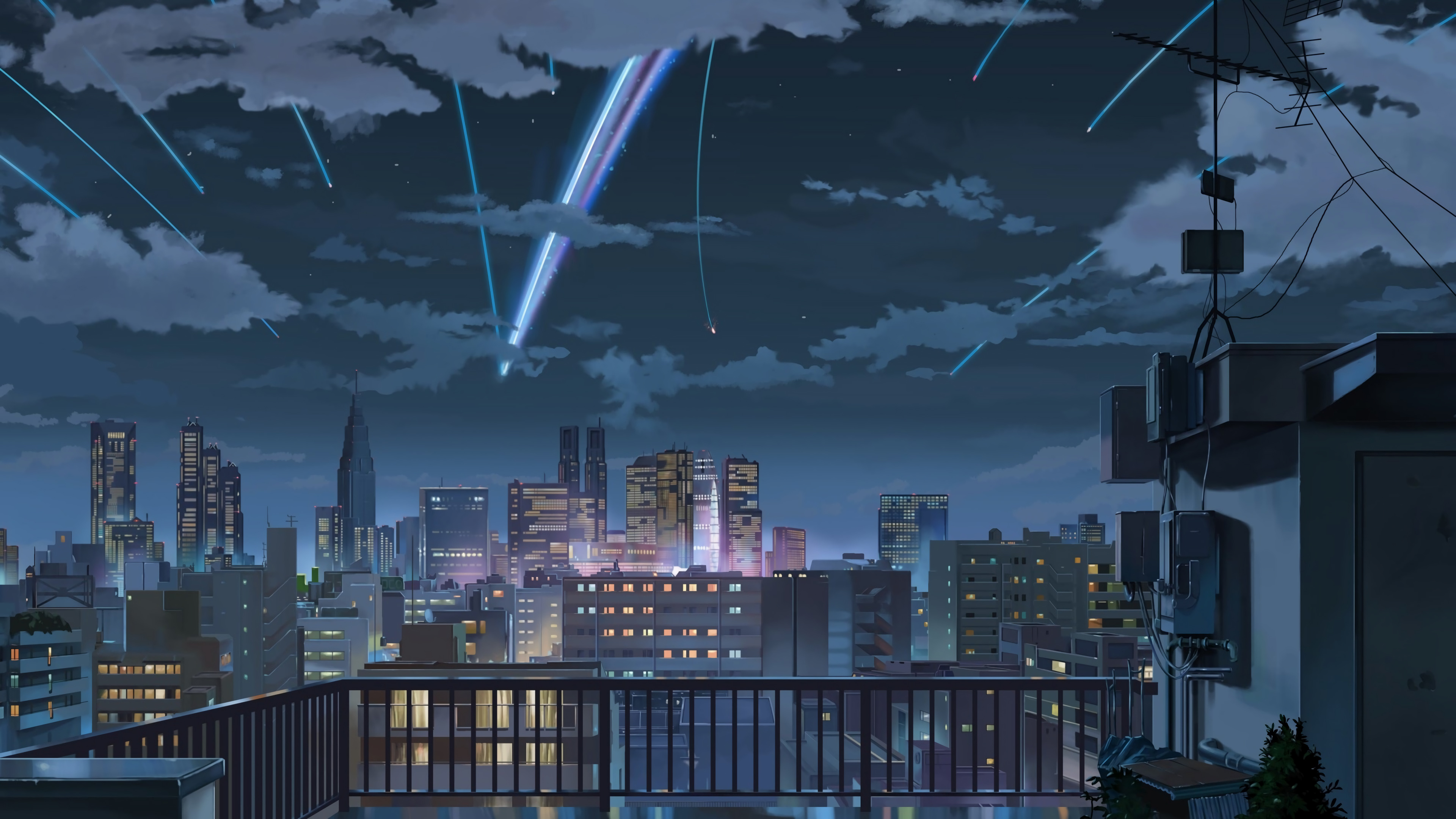 Makoto Shinkai Anime, Your Name, 4K Wallpapers, 3840x2160 4K Desktop