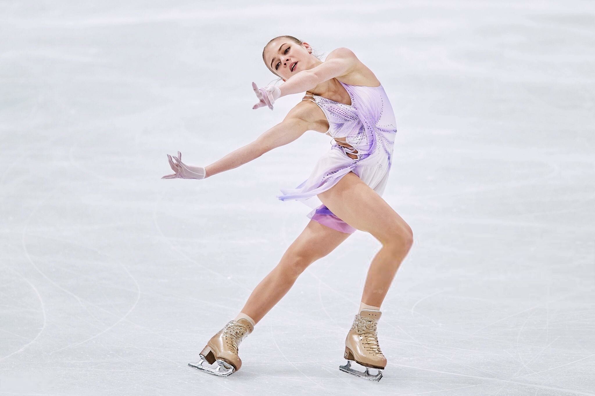 Alexandra Trusova in figure skating, Talent and grace, 2050x1370 HD Desktop