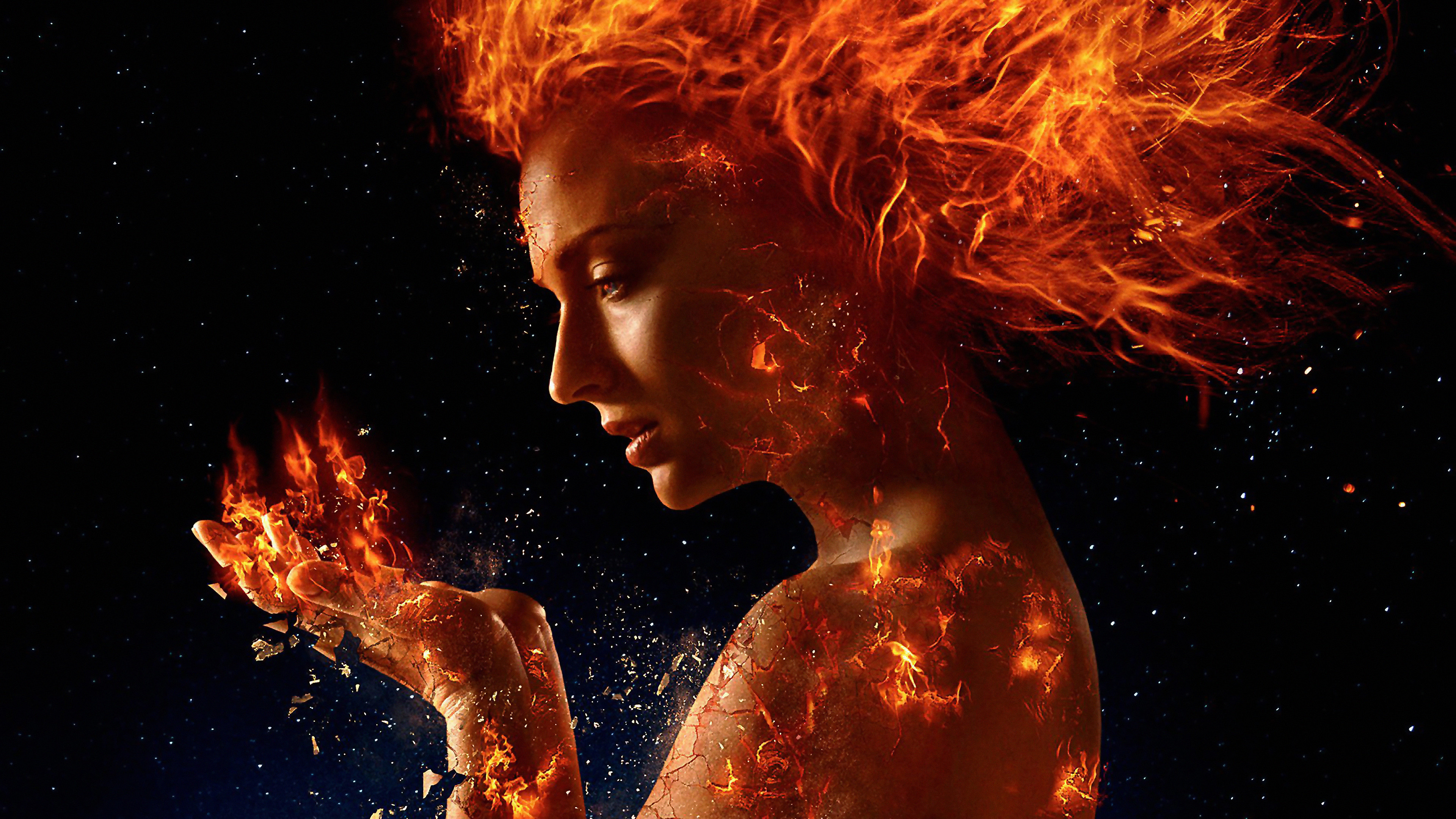 Dark Phoenix, Jean Grey, Sophie Turner, Movies, 3840x2160 4K Desktop