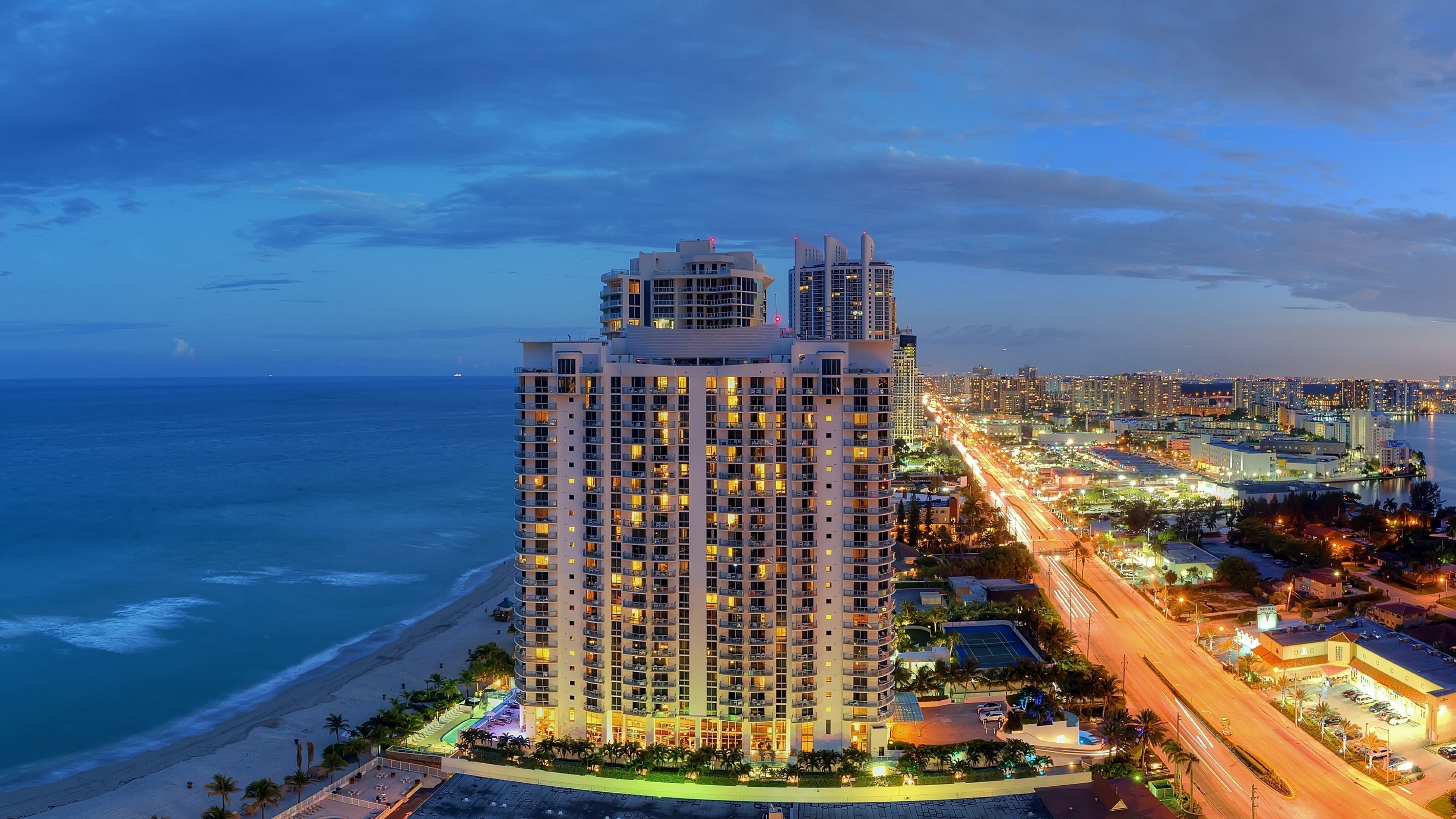 Miami travels, HD wallpapers, Urban landscapes, Vibrant colors, 3840x2160 4K Desktop