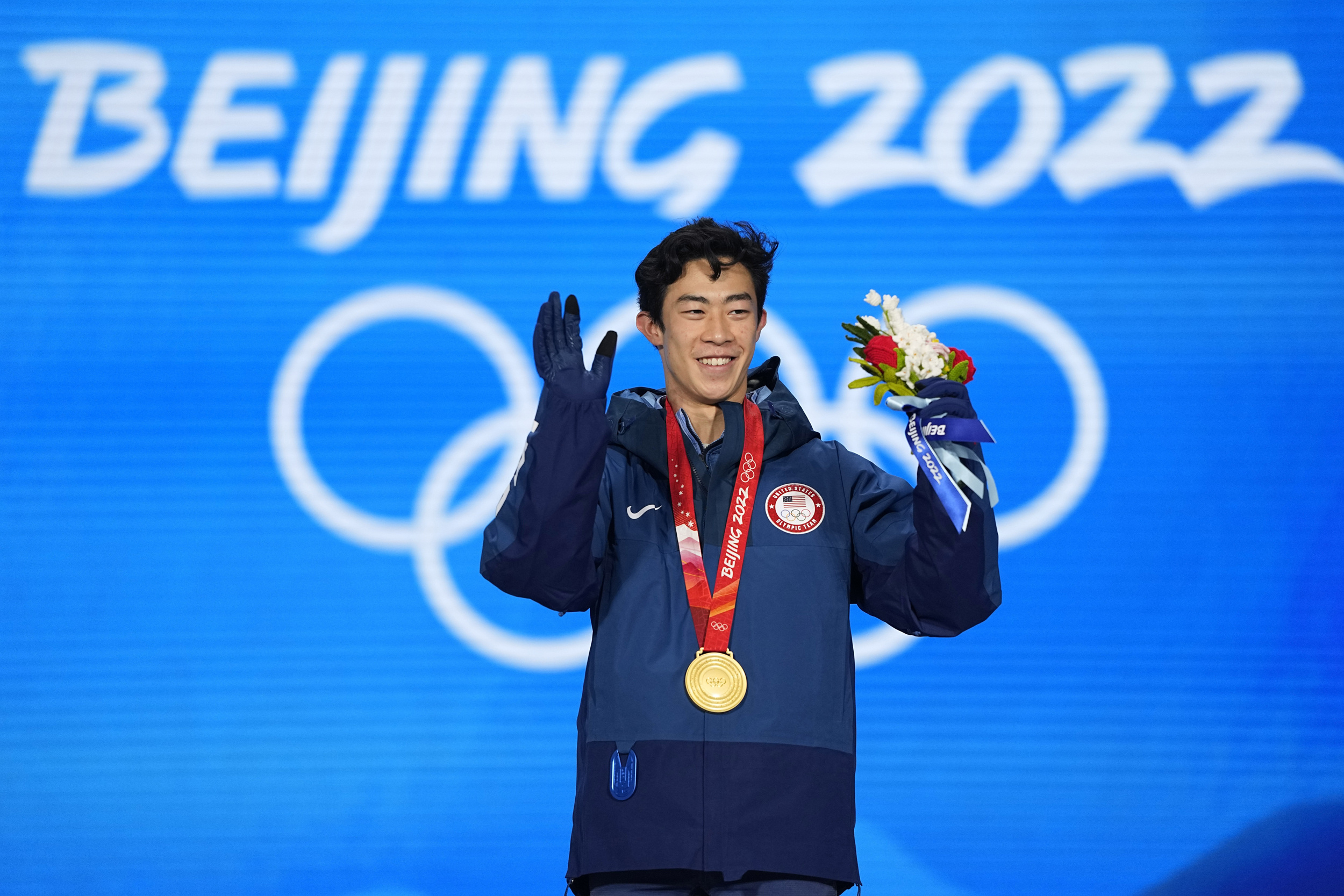 Nathan Chen, First Olympic gold, Figure skater, Sports, 2500x1670 HD Desktop