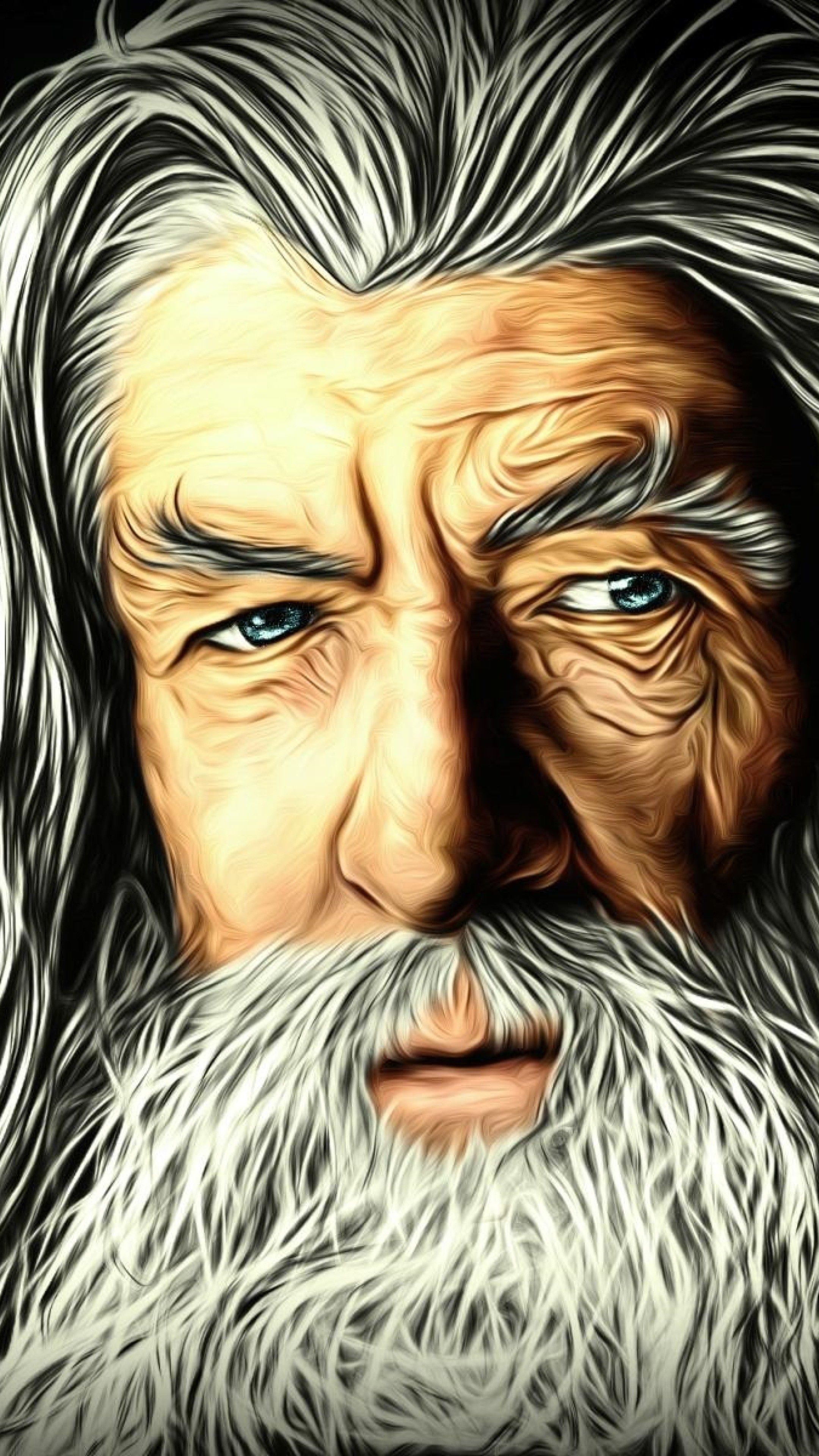 Gandalf the White, Wallpaper, Pictures, Images, 2160x3840 4K Phone