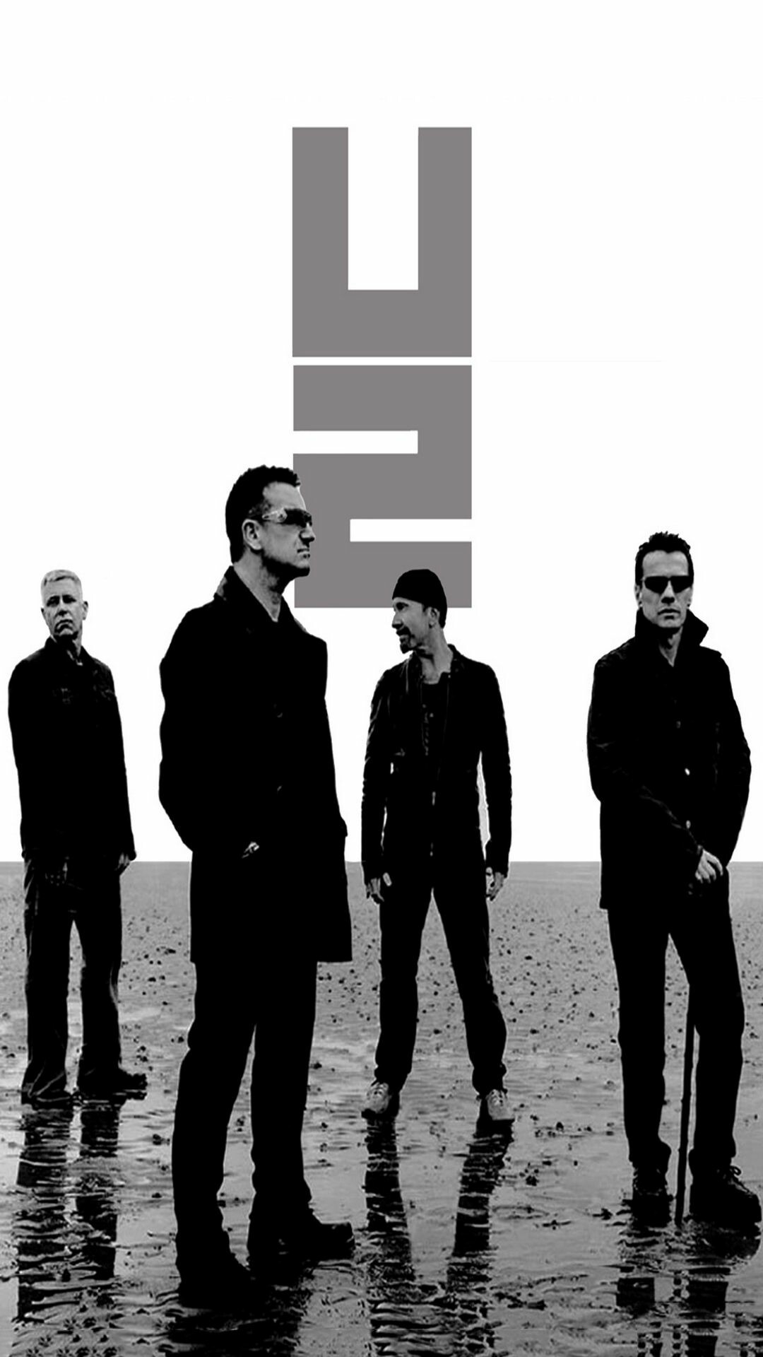 U2: The group most recently released the companion album Songs of Experience (2017). 1080x1920 Full HD Background.