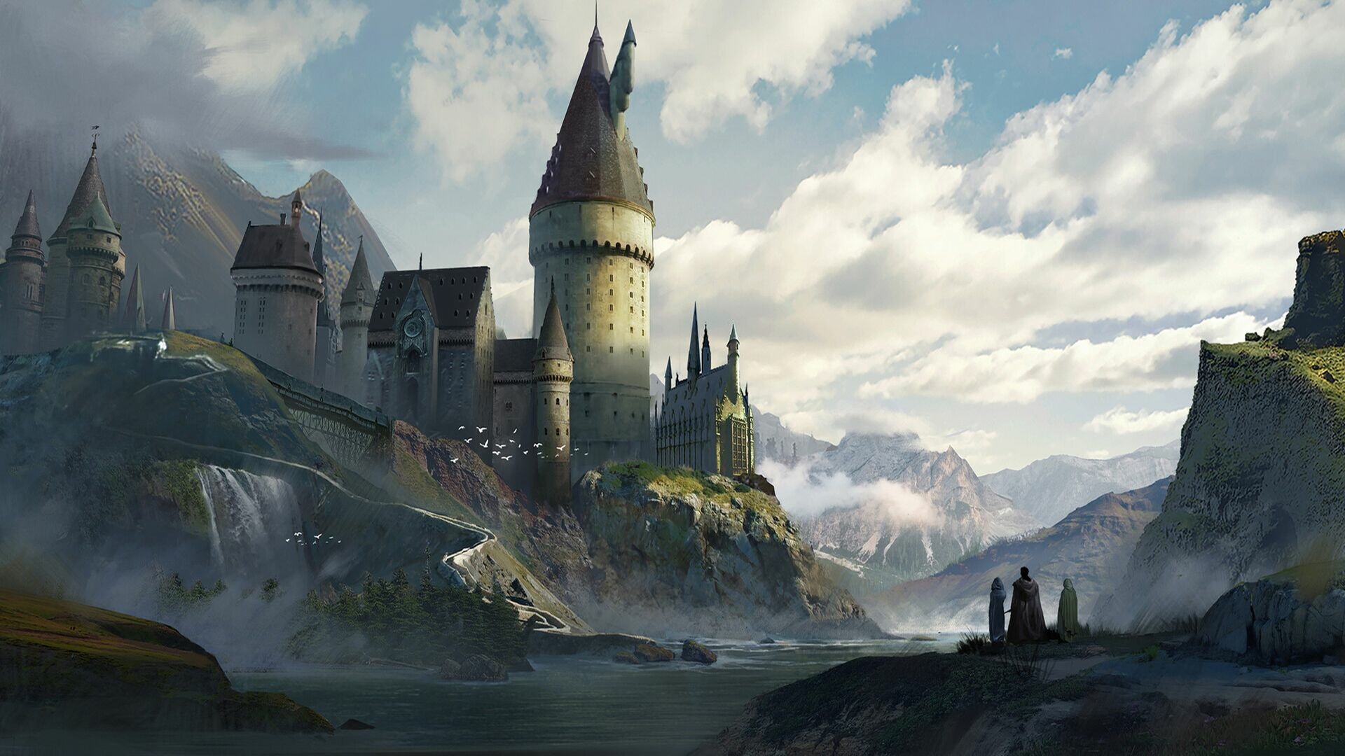 Hogwarts Legacy: The game made several lists of the most anticipated games of 2023. 1920x1080 Full HD Wallpaper.
