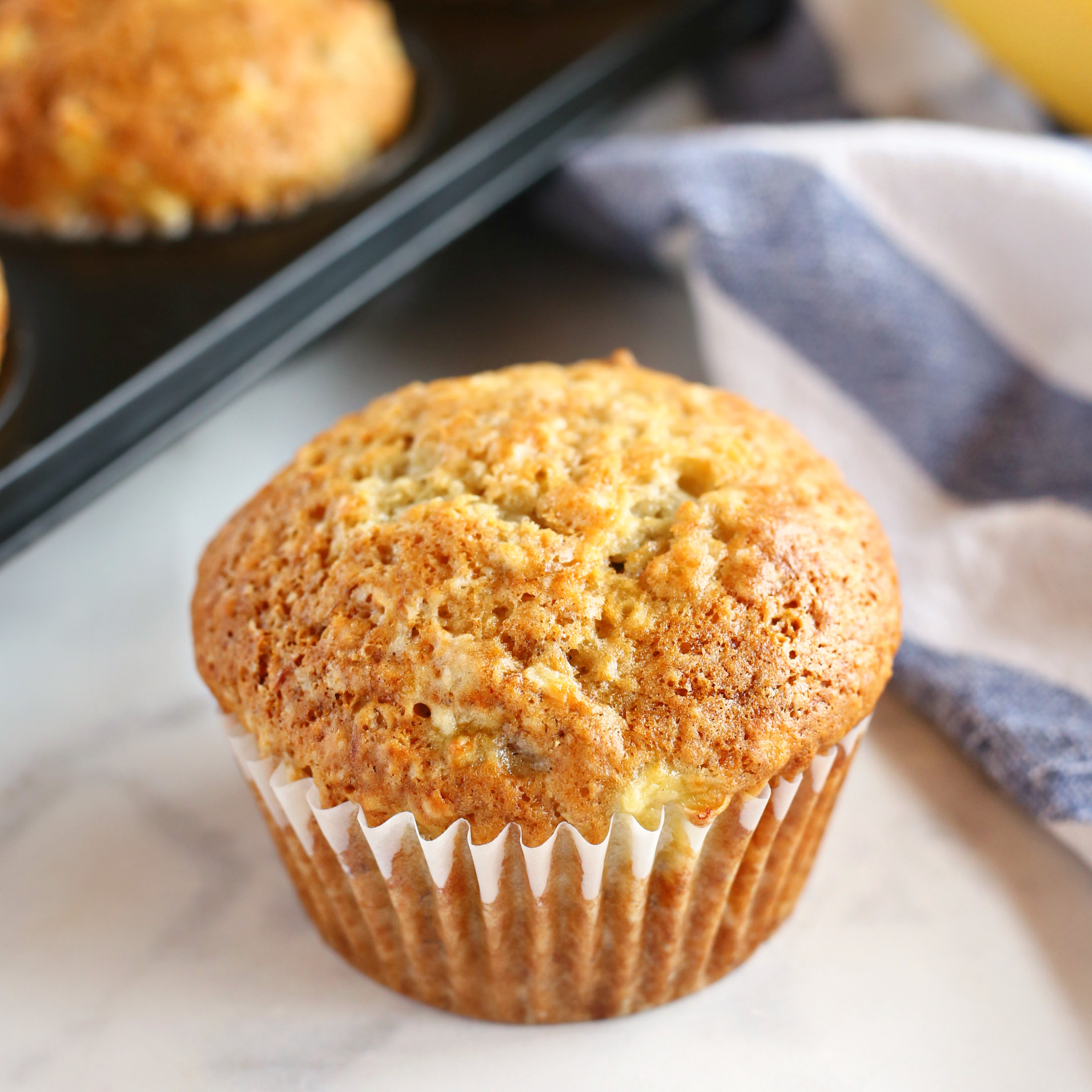 Muffin: Customized with honey, maple syrup, or brown sugar. 1980x1980 HD Background.