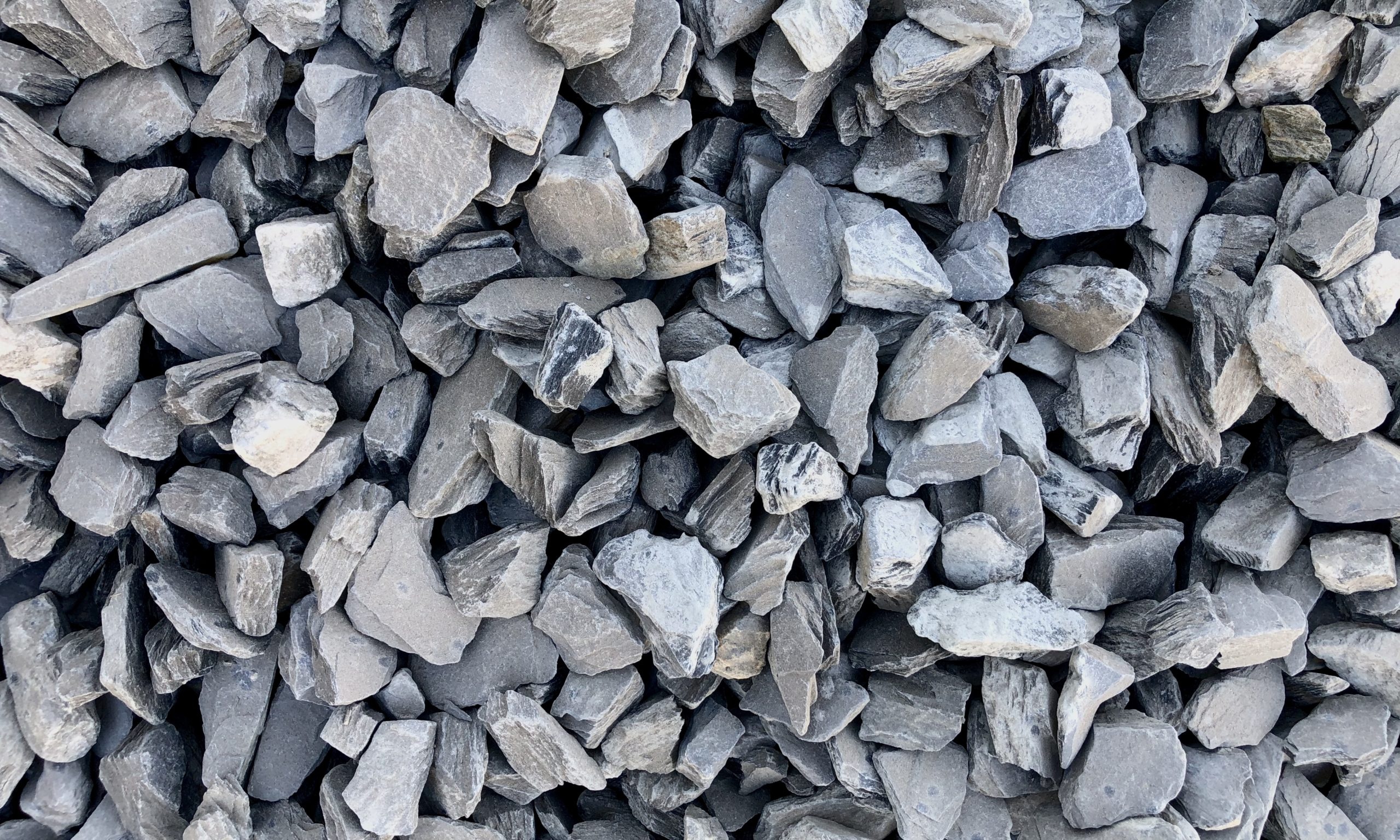 Gray Slate: Stone chippings, A great alternative to gravel, A superior concrete product. 2560x1540 HD Background.