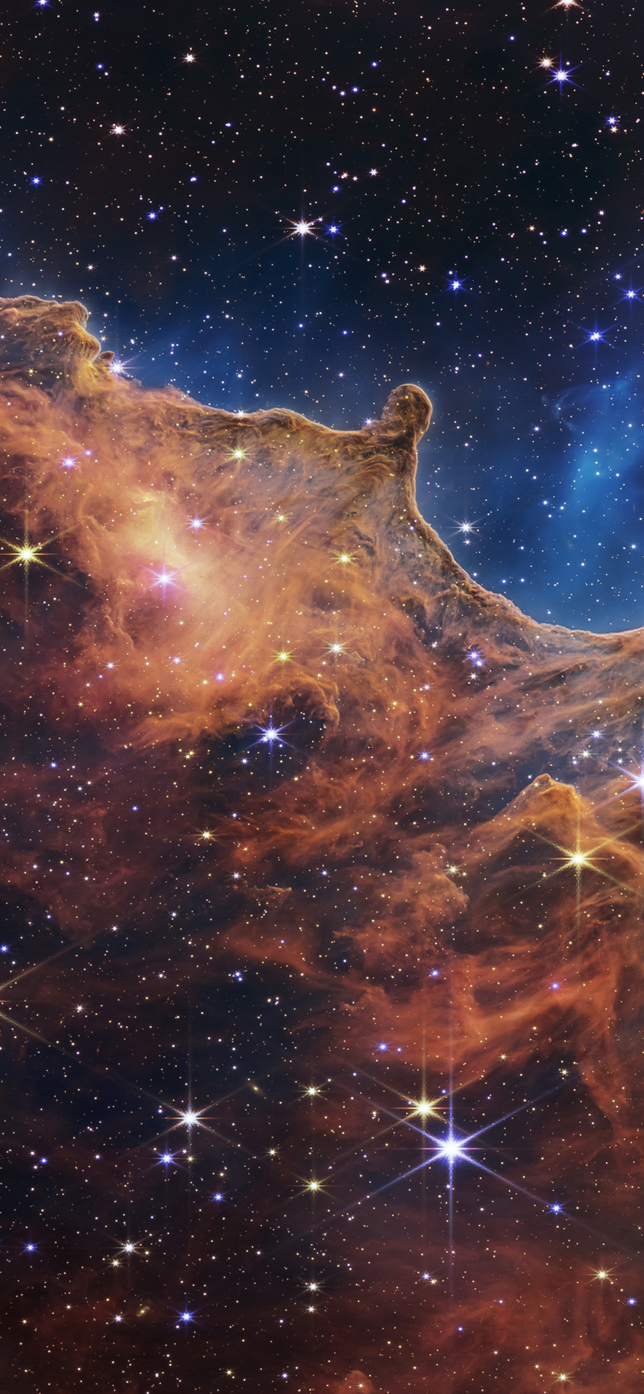 Carina Nebula, NASA wallpapers, Space art, iPhone wallpapers, 1290x2780 HD Phone
