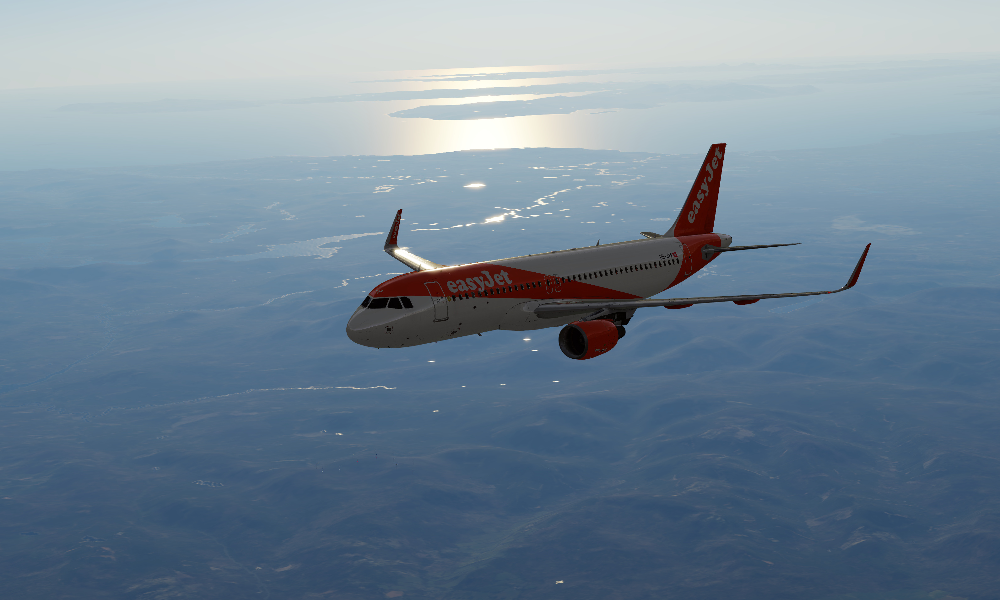 EasyJet Switzerland operations, Flight updates, Real-time information, Flight simulations, 3190x1920 HD Desktop