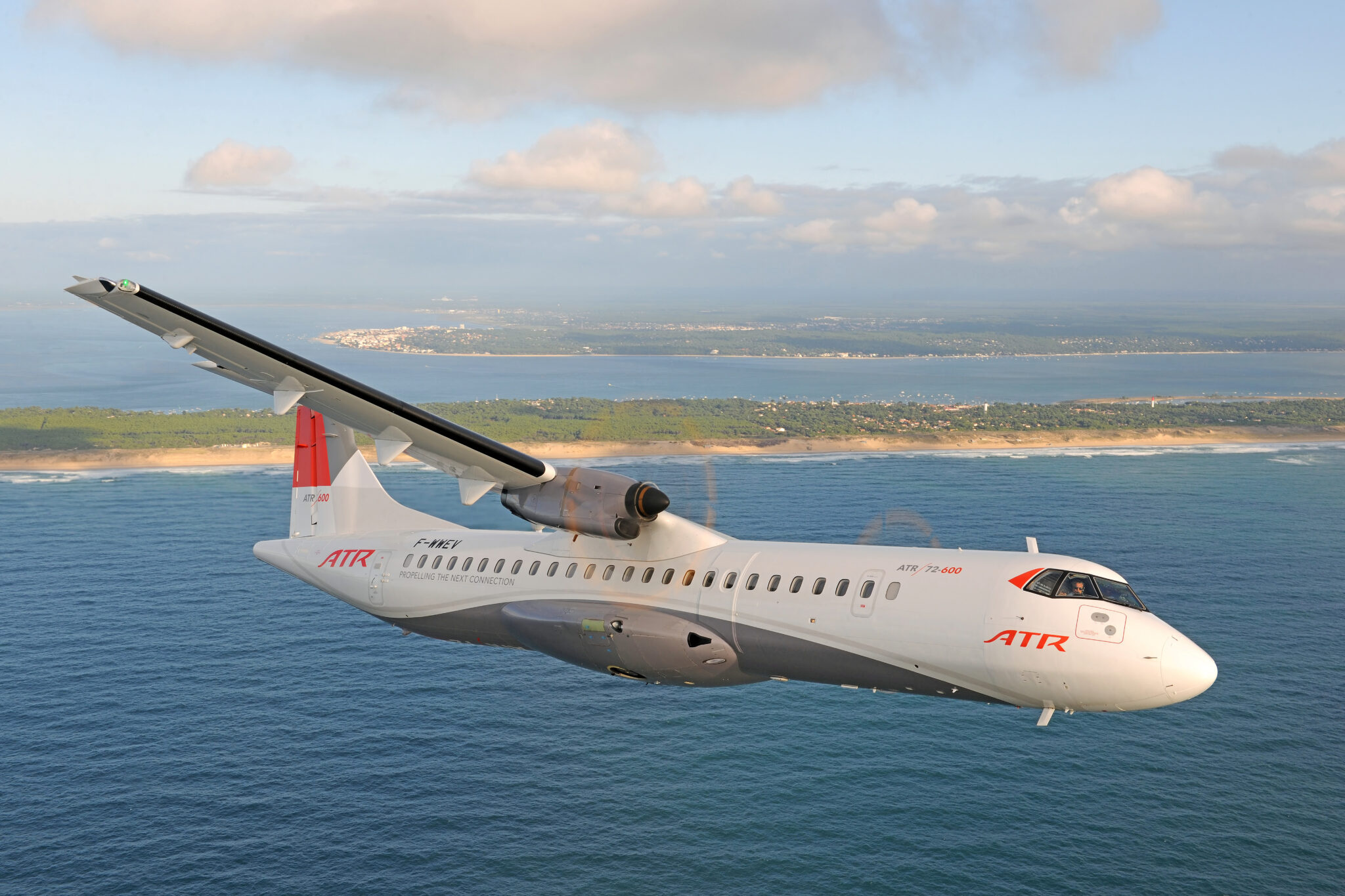 ATR aircraft, Efficient travels, Asia Pacific routes, Eco-friendly aviation, 2050x1370 HD Desktop