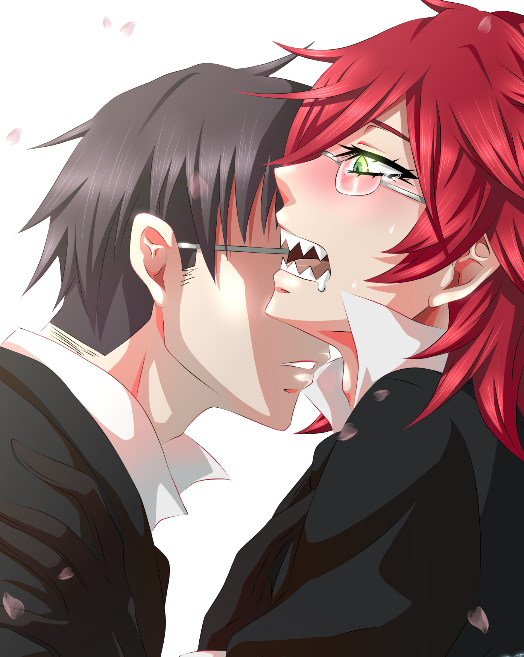 Grell Sutcliff: A twenty-four-episode anime television series adaption, produced by A-1 Pictures. 1790x2250 HD Background.