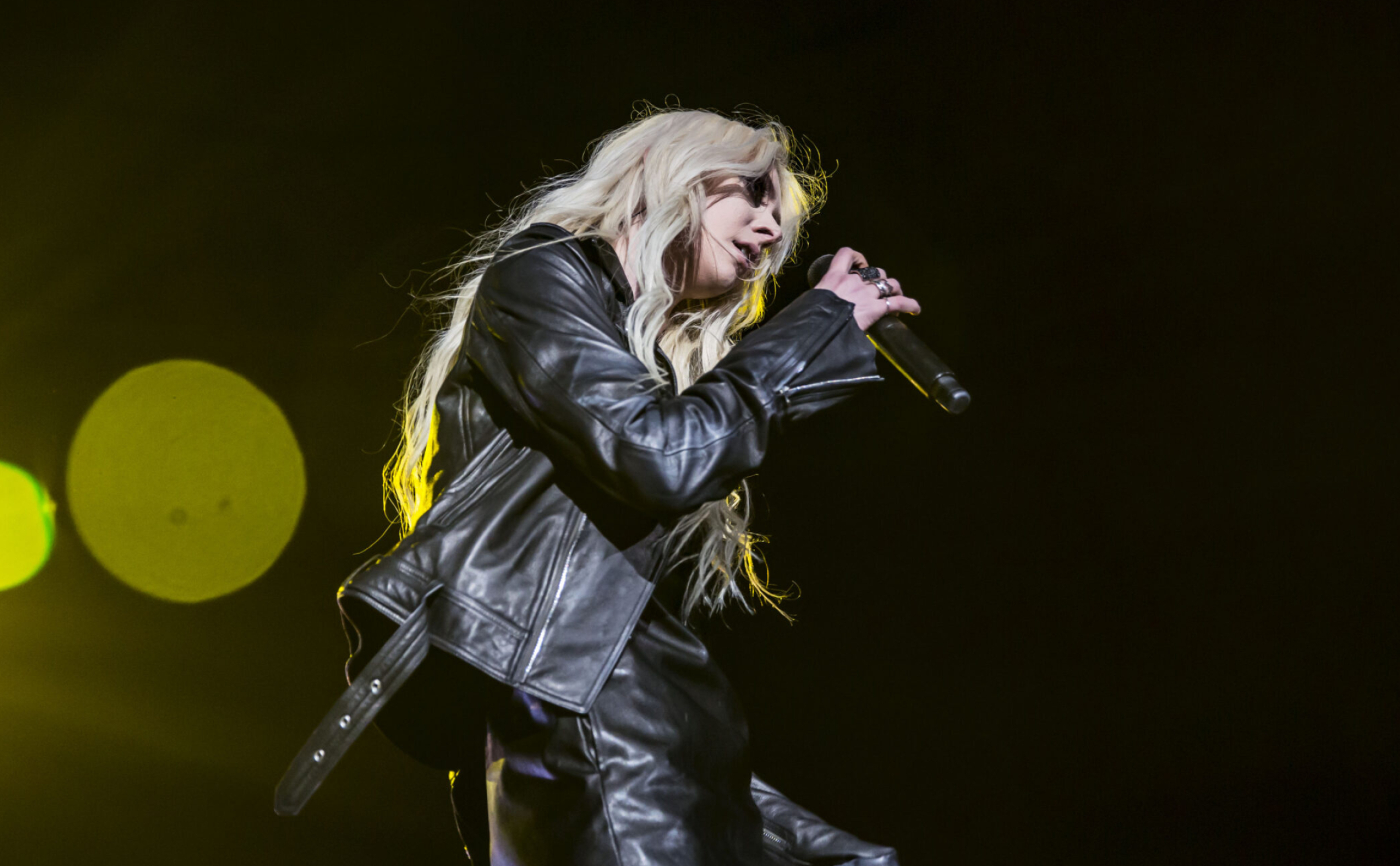 The Pretty Reckless live performance, Energetic crowd, Rocking the stage, Captivating showmanship, 2560x1590 HD Desktop