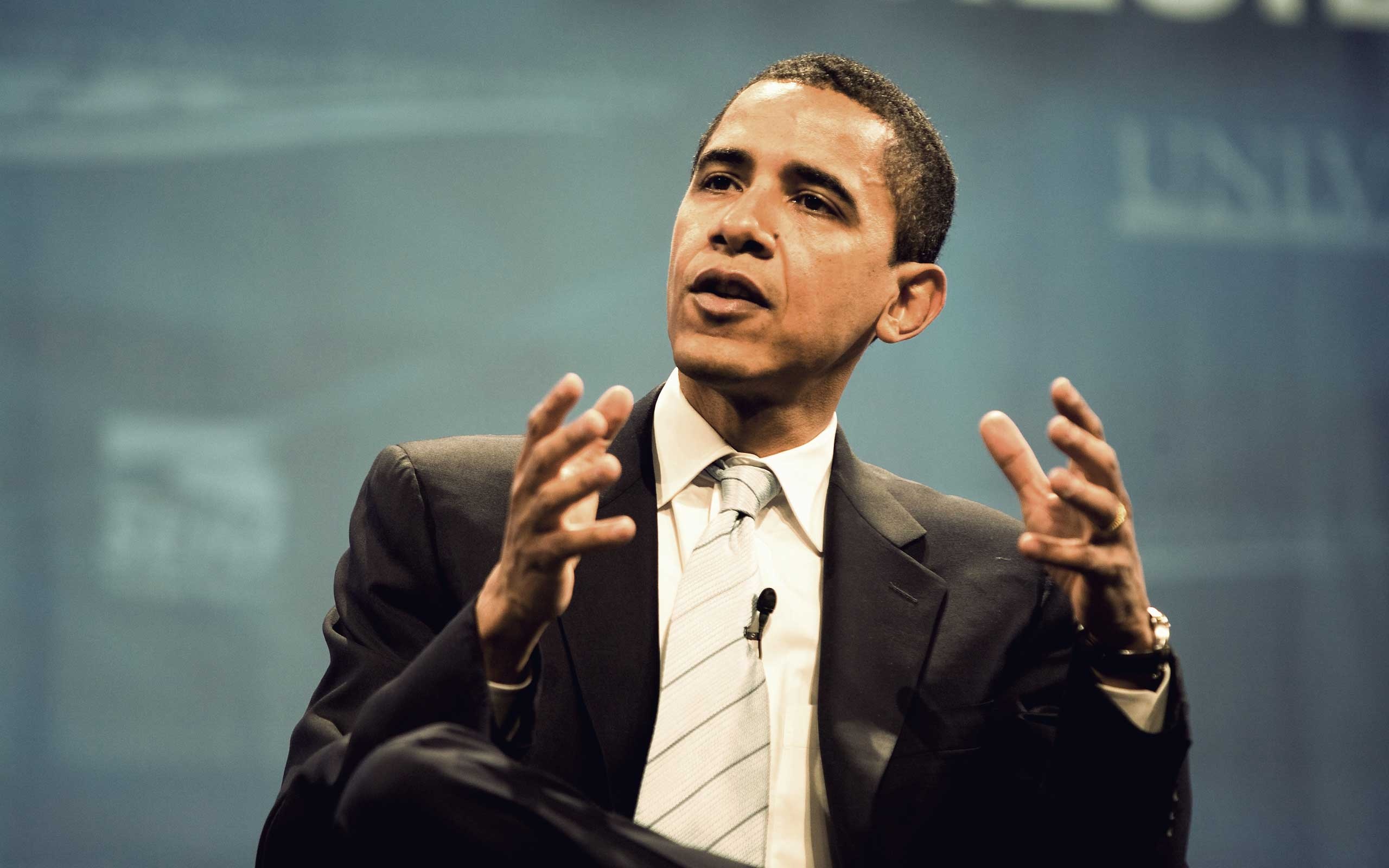 Barack Obama, Variant 5, Mobile backgrounds, 2560x1600 HD Desktop