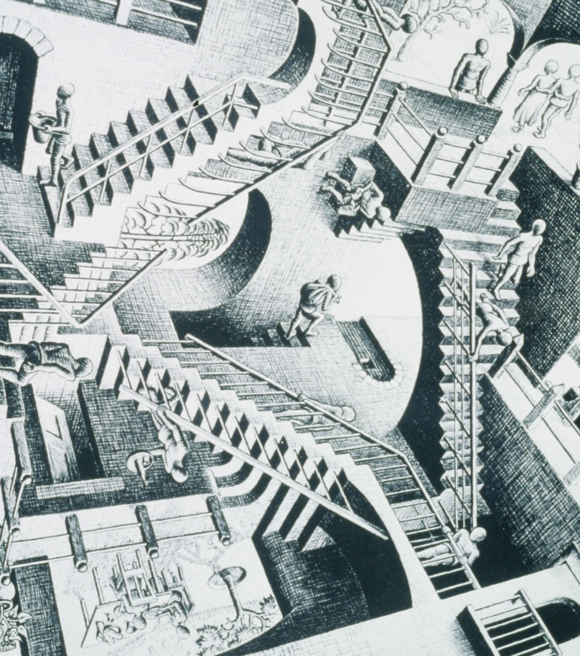 M.C. Escher, Other artist, HD wallpaper, Color palette, 1970x2230 HD Handy