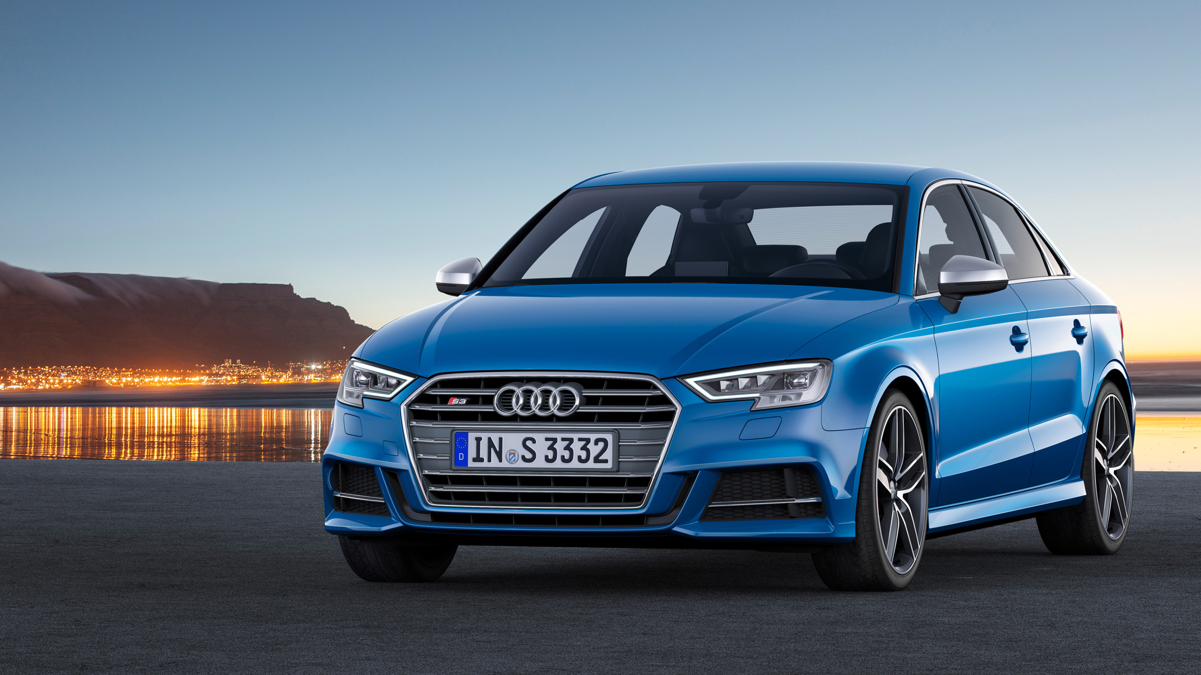 Audi S3, Cars, Desktop wallpapers, Ultra HD, 3840x2160 4K Desktop