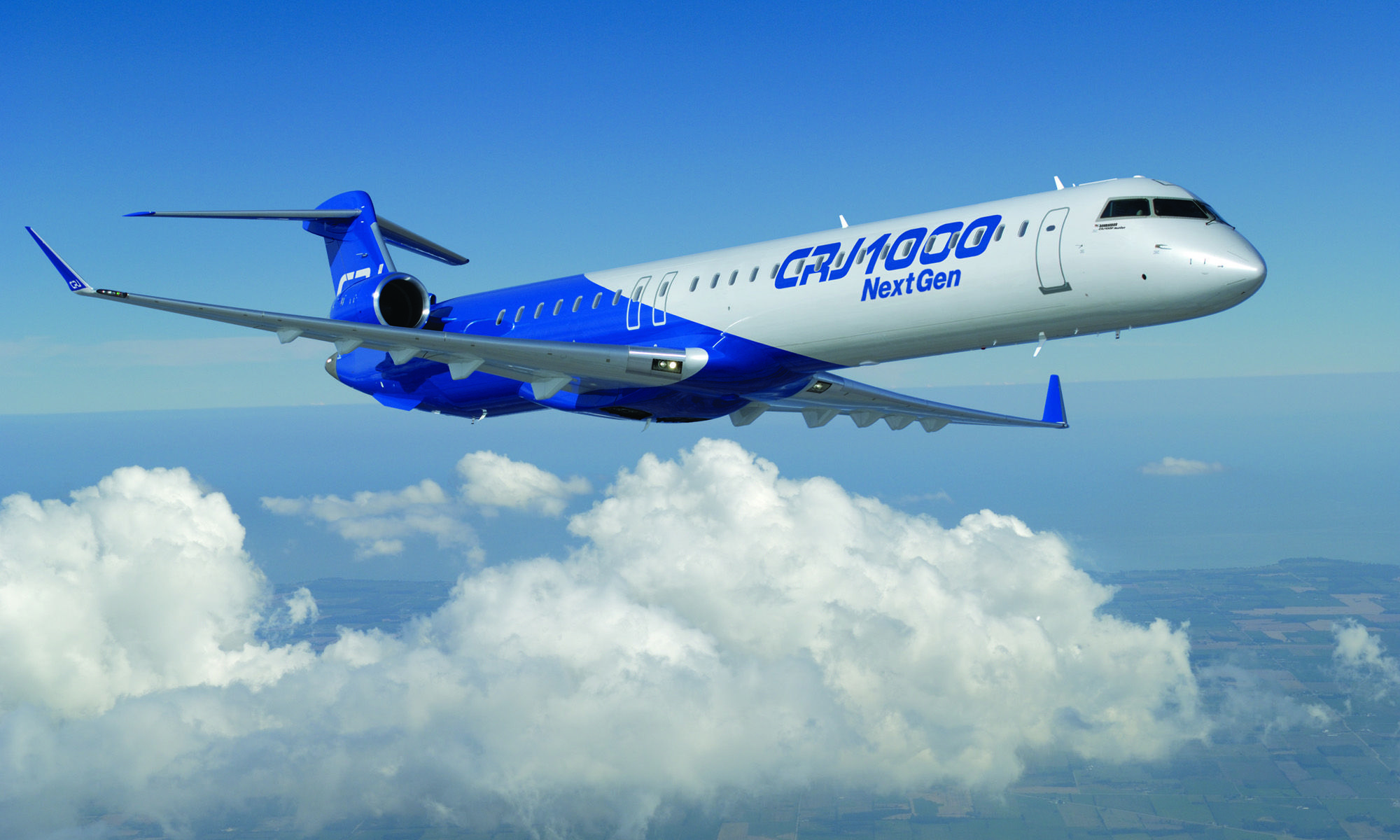 Bombardier CRJ 1000, Regional aircraft, Aviation technology, Flight simulation, 2000x1200 HD Desktop