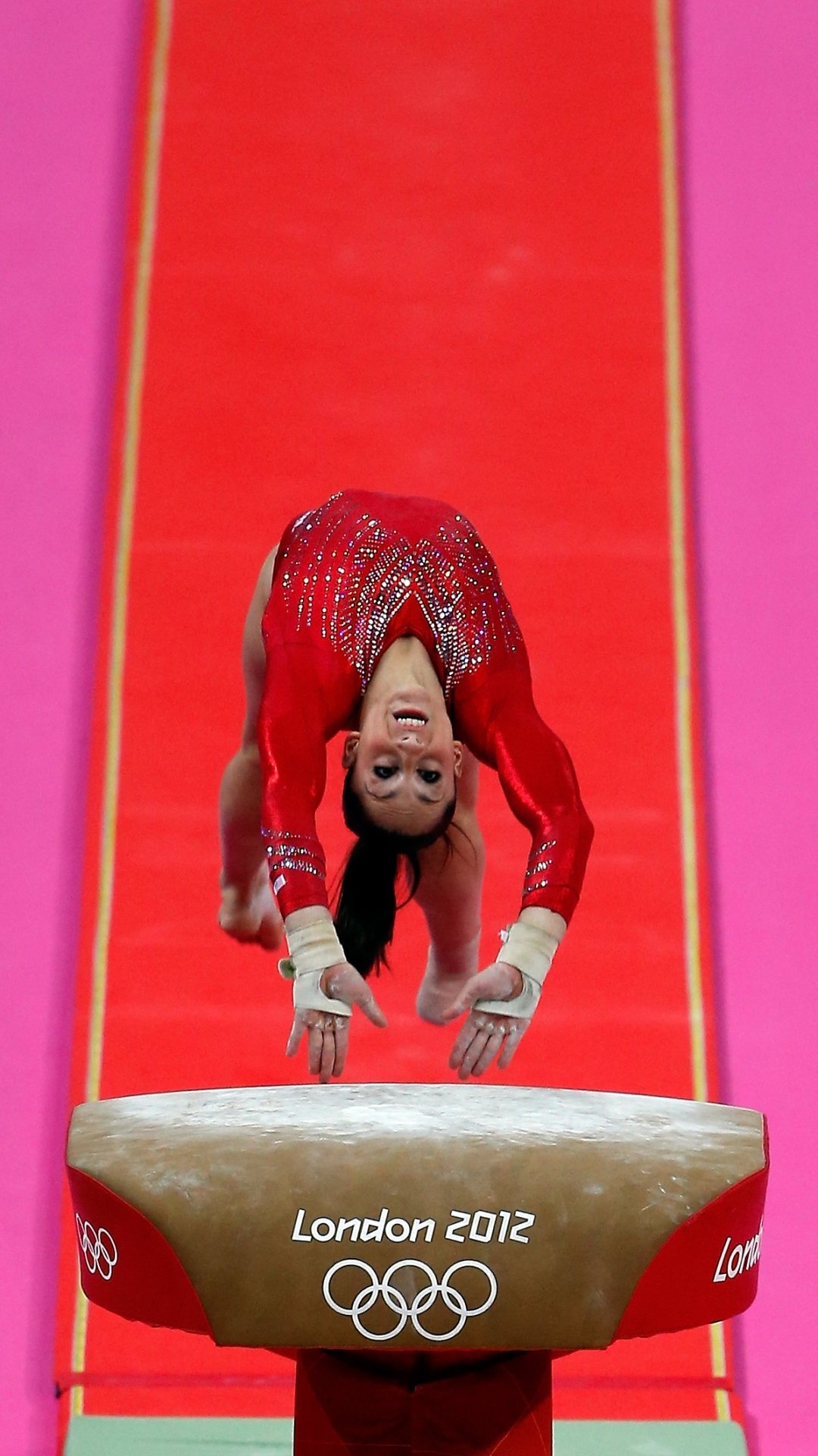 Vault (Gymnastics): Jordyn Wieber, The 2012 Summer Olympics gold medalist. 1080x1920 Full HD Background.