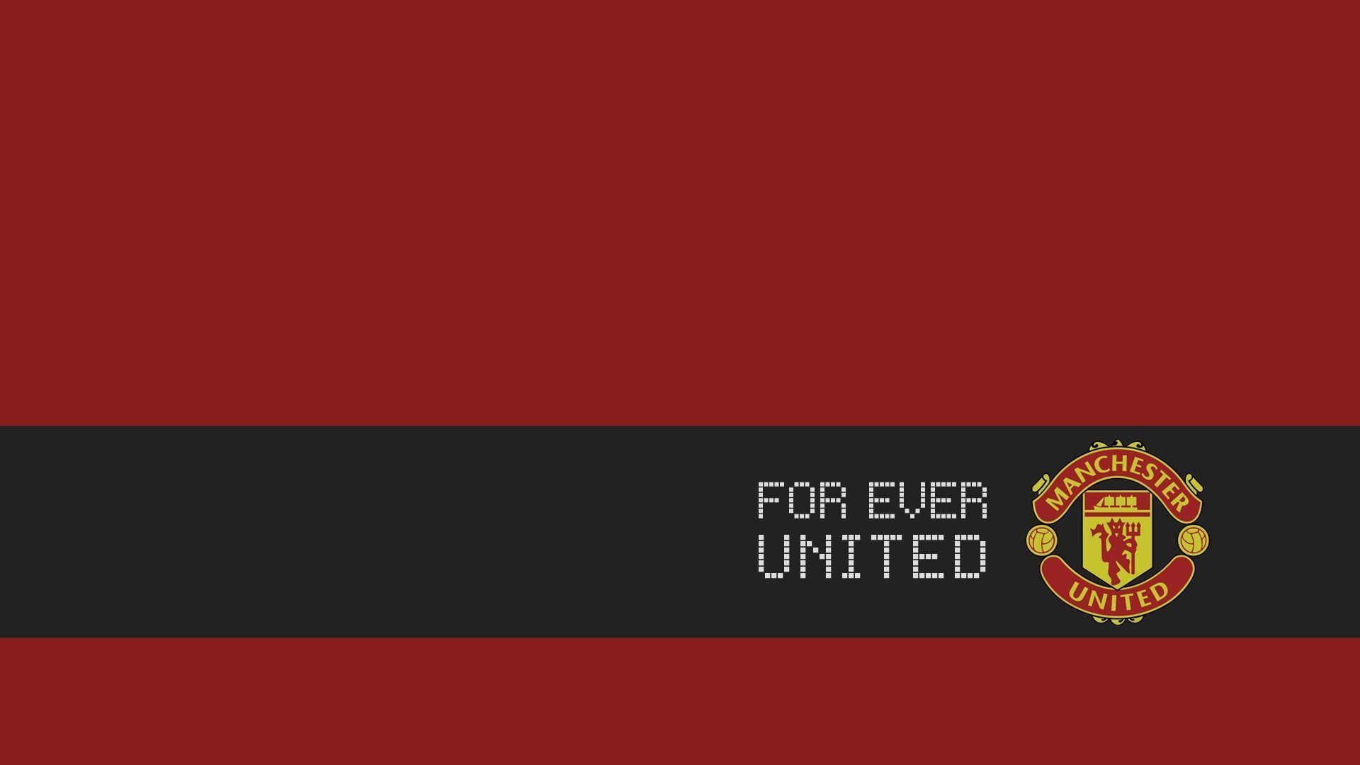 Manchester United, Desktop wallpapers, Manchester United, Logo, 1920x1080 Full HD Desktop