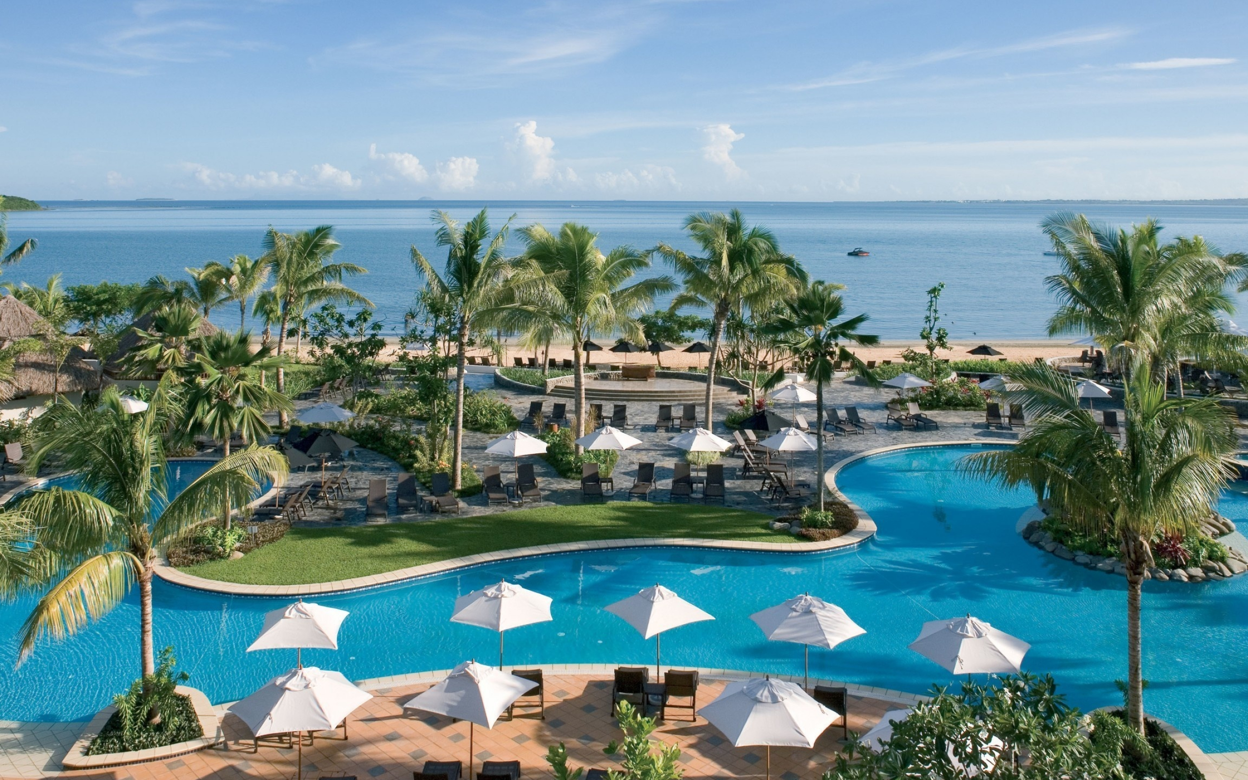 Resort Paradise, Beach Wonder, Coastal Escapes, Sandy Getaway, 2560x1600 HD Desktop