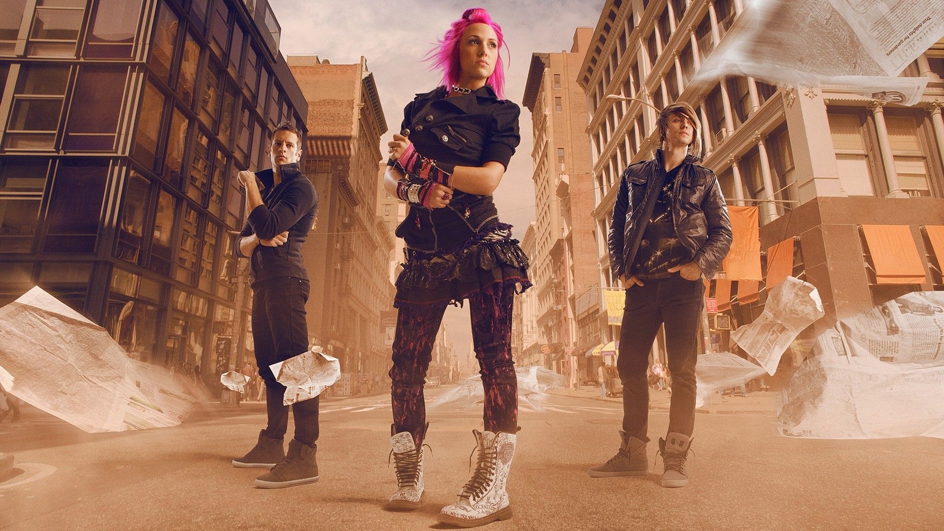 Icon For Hire, Striking wallpapers, Dark color schemes, Band's visual identity, 1920x1080 Full HD Desktop