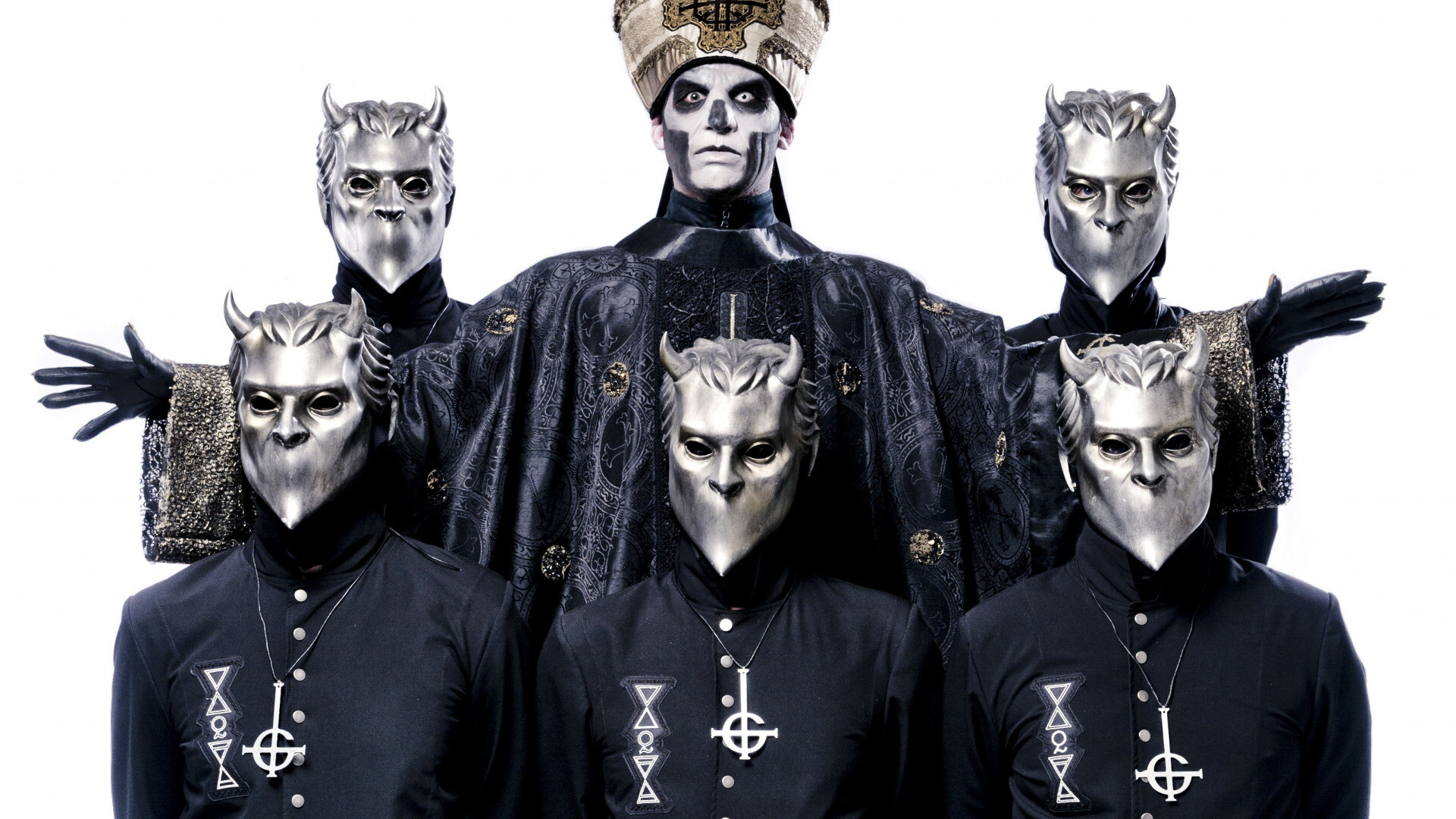 Ghost (Band): "From the Pinnacle to the Pit" was released on July 17, 2015. 1920x1080 Full HD Wallpaper.