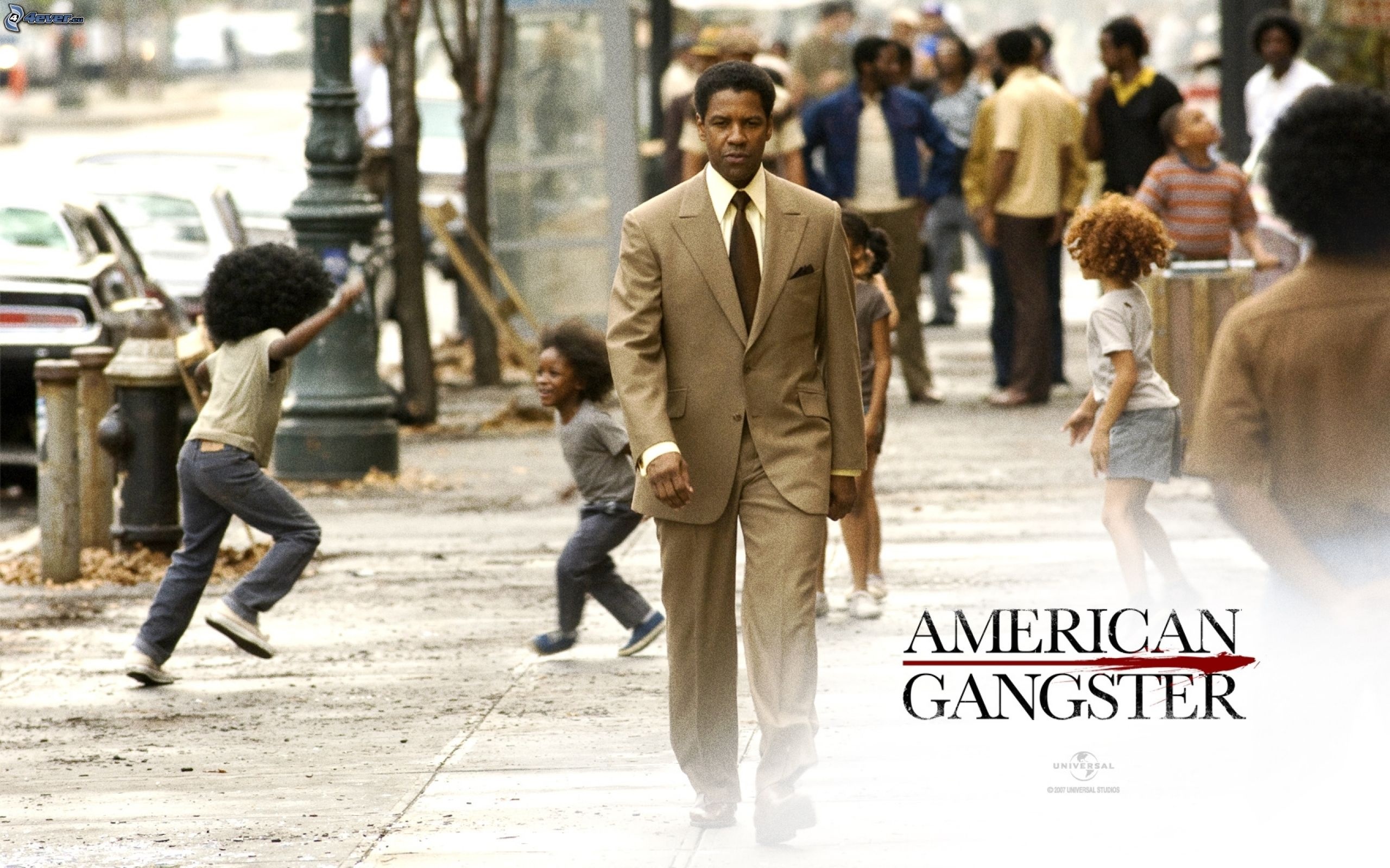 American Gangster, Denzel Washington, Crime drama, Mafia connections, 2560x1600 HD Desktop