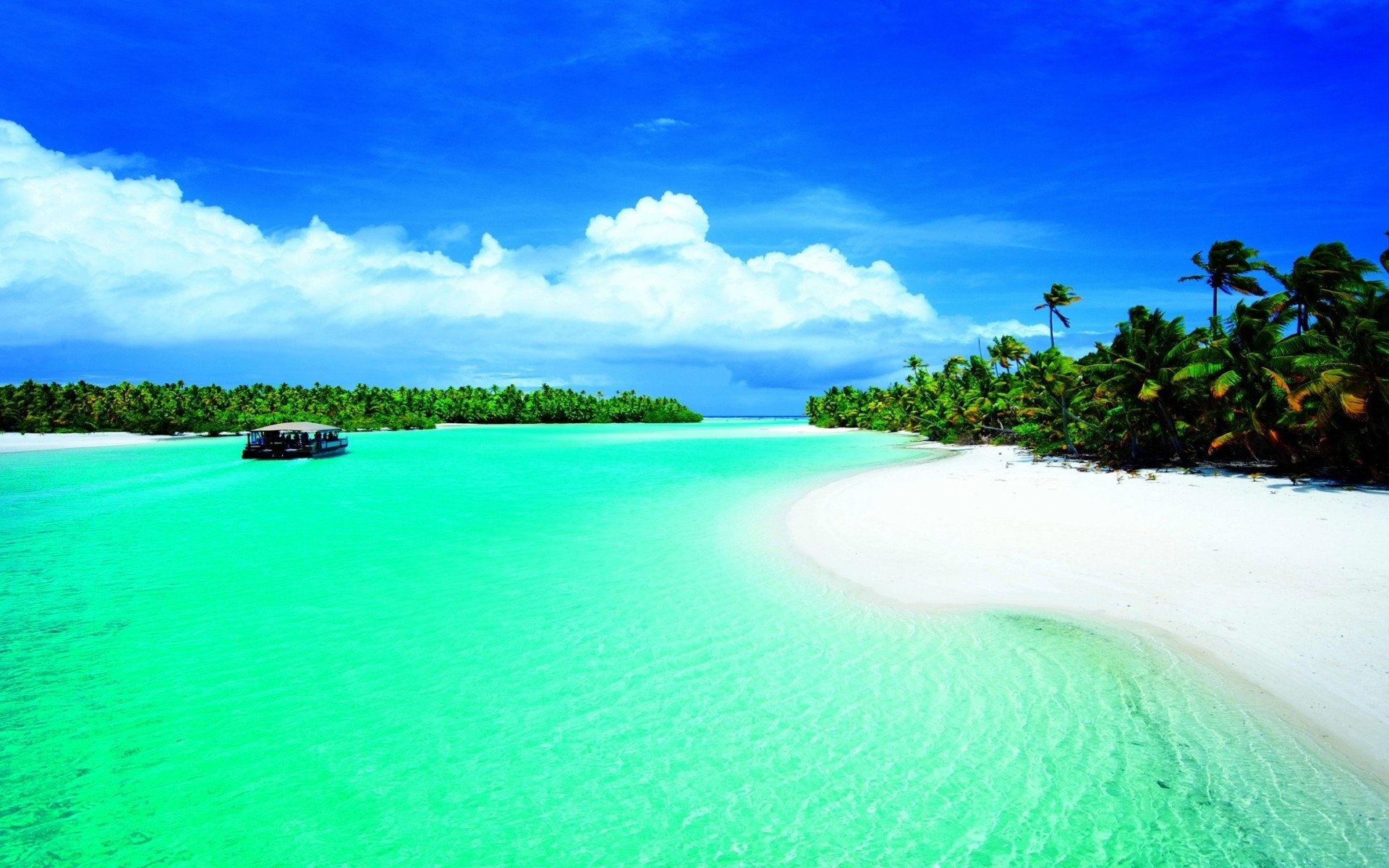 Tropical lagoon beauty, Exotic holiday, Stunning HD wallpaper, Captivating background, 1920x1200 HD Desktop